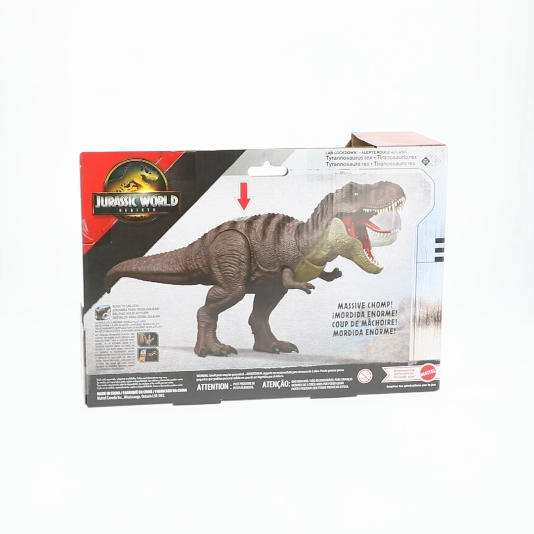 Jurassic World Rebirth Tyrannosaurus Rex Action Figure, Dinosaur