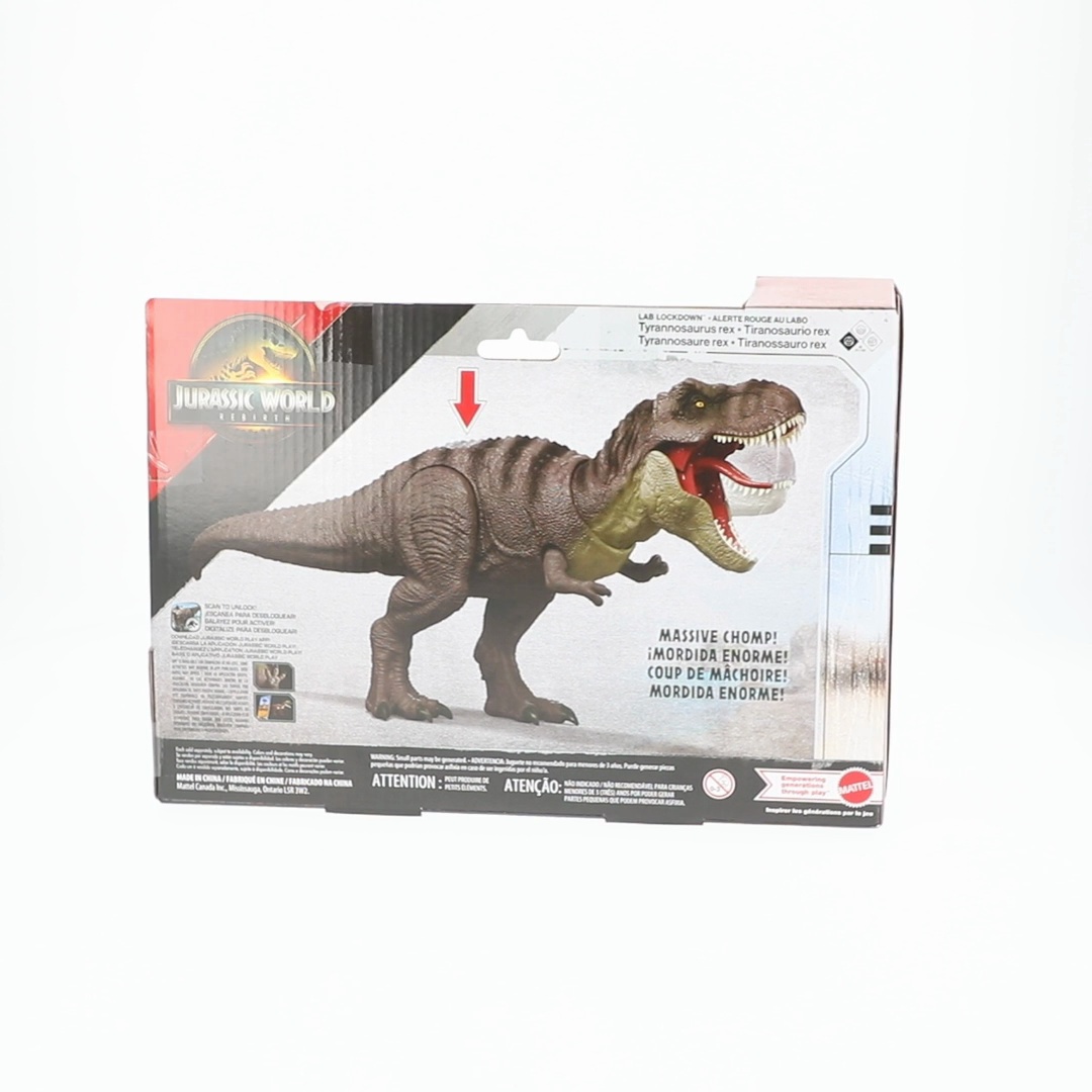 Jurassic World Rebirth Tyrannosaurus Rex Action Figure, Dinosaur