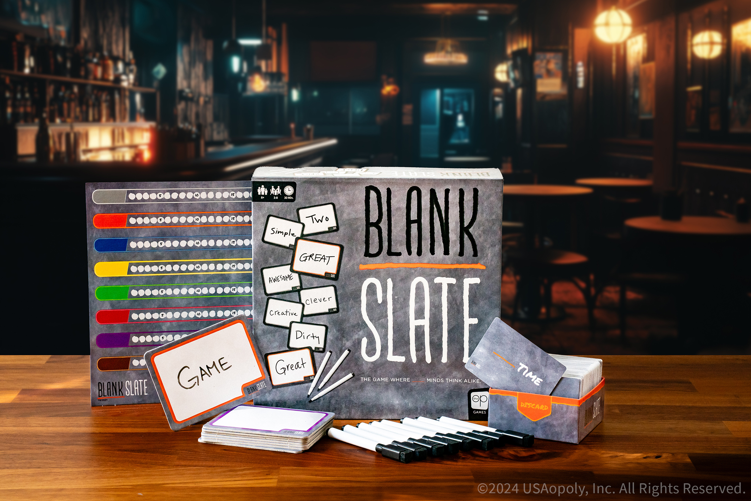thumbnail video image 3 of Blank Slate™ The Game Where Great Minds Think Alike, by USAopoly, 3 of 10