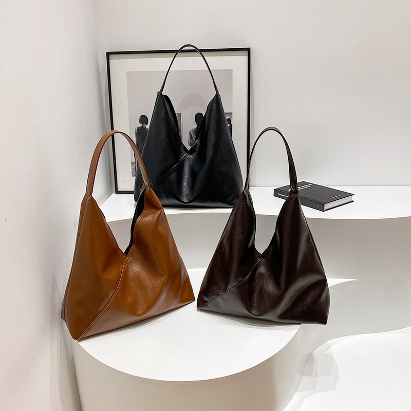 thumbnail video image 2 of SPEKSEE Slouchy Hobo Bag for Women Large Capacity Shoulder Bag PU Leather Solid Color Tote Bag Trendy Handbag for Work Travel, 2 of 11