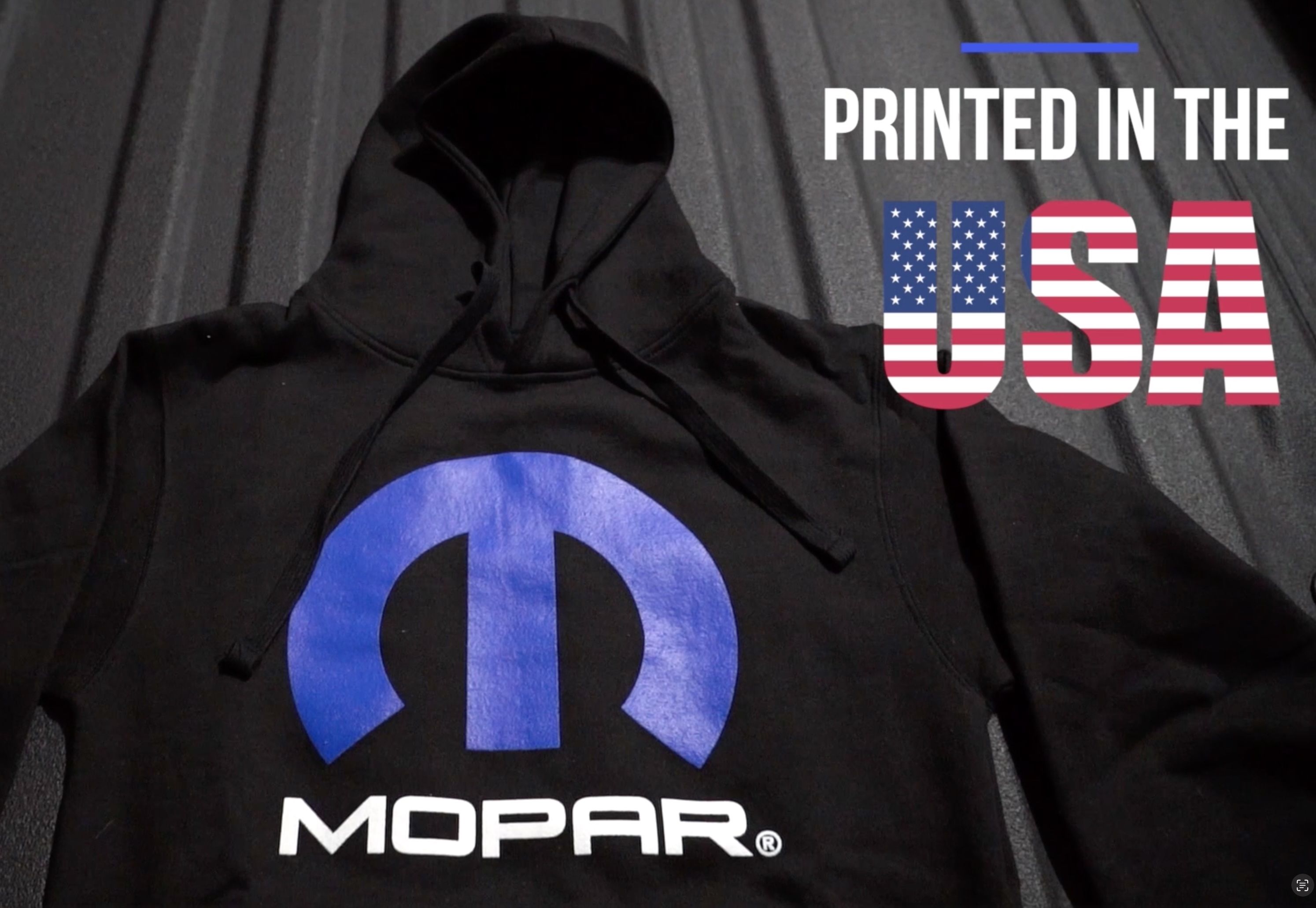 thumbnail video image 2 of Men's MOPAR Pull Over Hoodie, 2 of 2