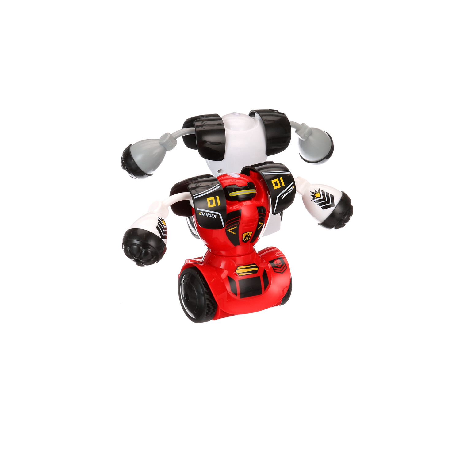 Sharper Image® Robot Combat Remote Control Robot Fighting Set, 4pcs - Red  And White 