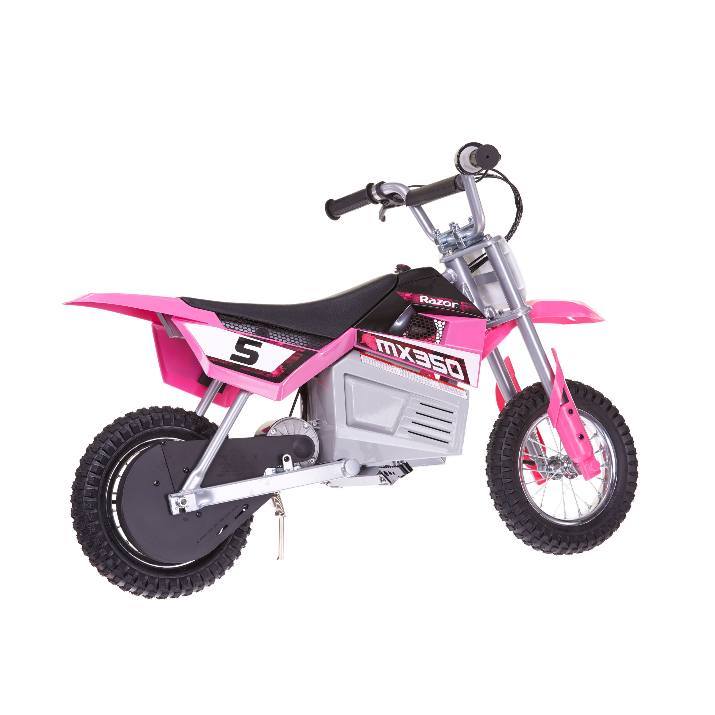 Razor Dirt Rocket MX350 - Black with Decals Included, 24V Electric-Powered  Dirt Bike for Kids 13+ 