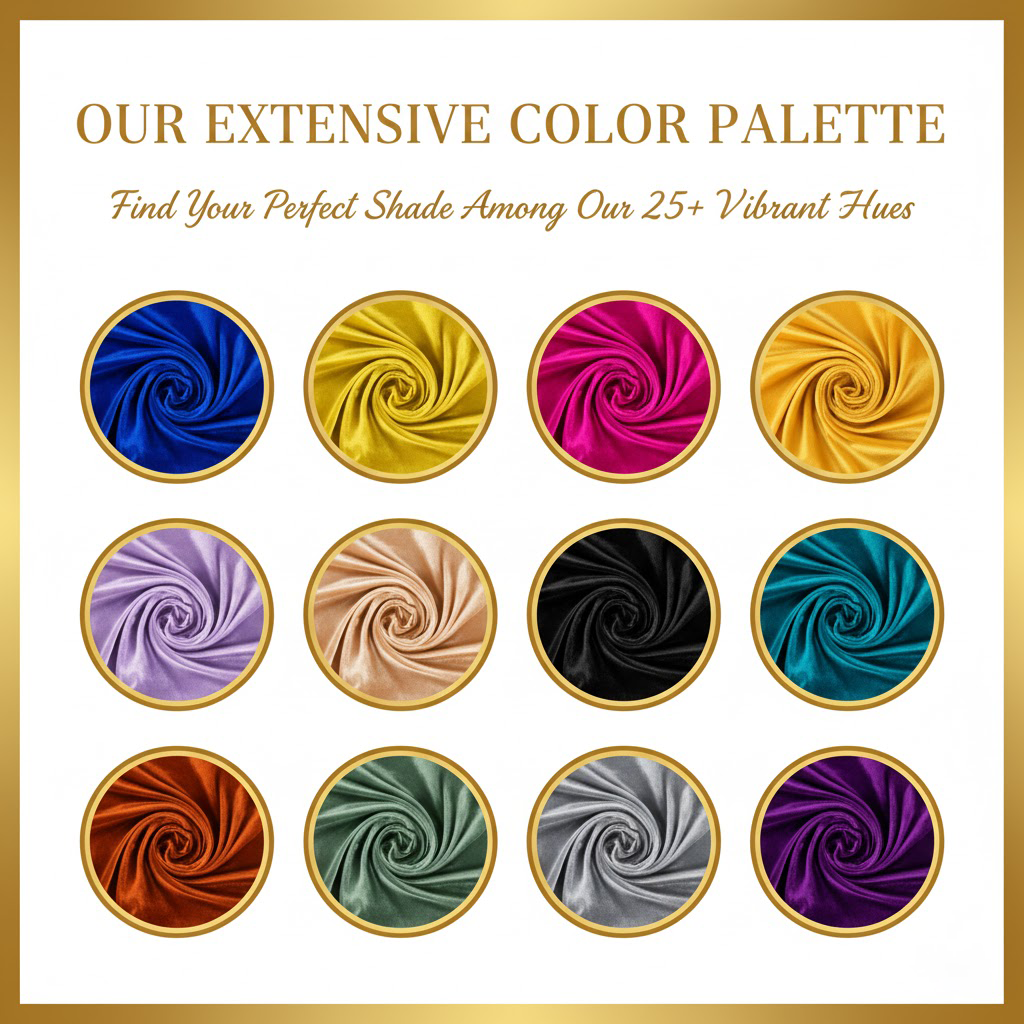 thumbnail video image 2 of Sedona Designz 100 Percent Panne Velvet Velour Fabric by the Yard Soft Stretch Medium Weight for Apparel and Home Decor - Gold, 2 of 15