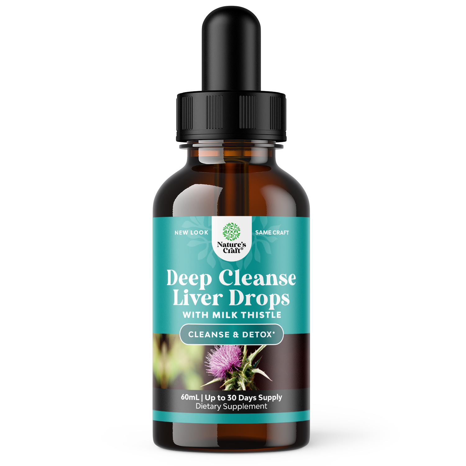 thumbnail video image 2 of Deep Liver Cleanse, Detox & Repair with Milk Thistle Liquid Drops - Liver Detox Liquid Artichoke Extract with Dandelion Leaf, Ginger & Turmeric Curcumin for Immunity & Daily Cleanse -60 ml Bottle, 2 of 9