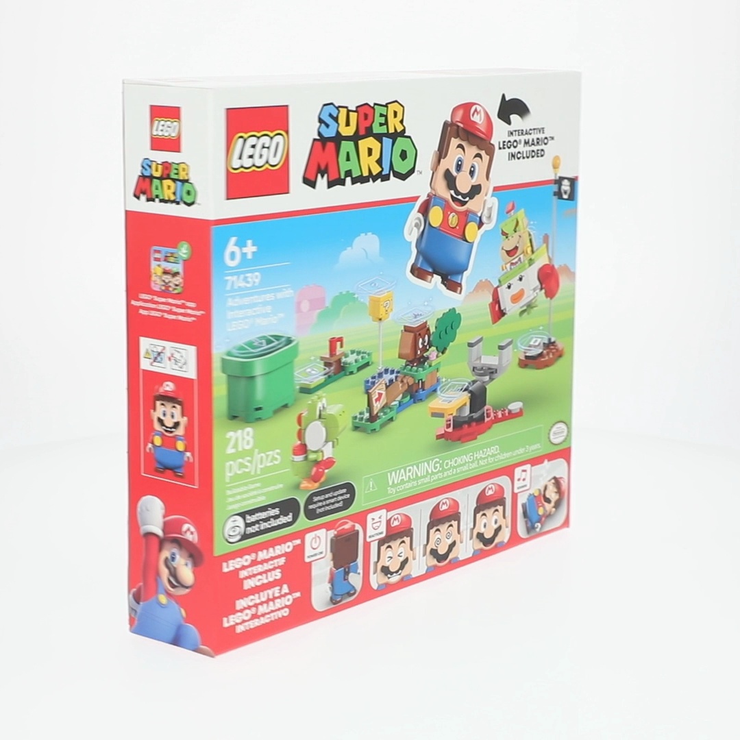 LEGO, Adventures with Interactive LEGO Mario, 71439, 218 Pieces