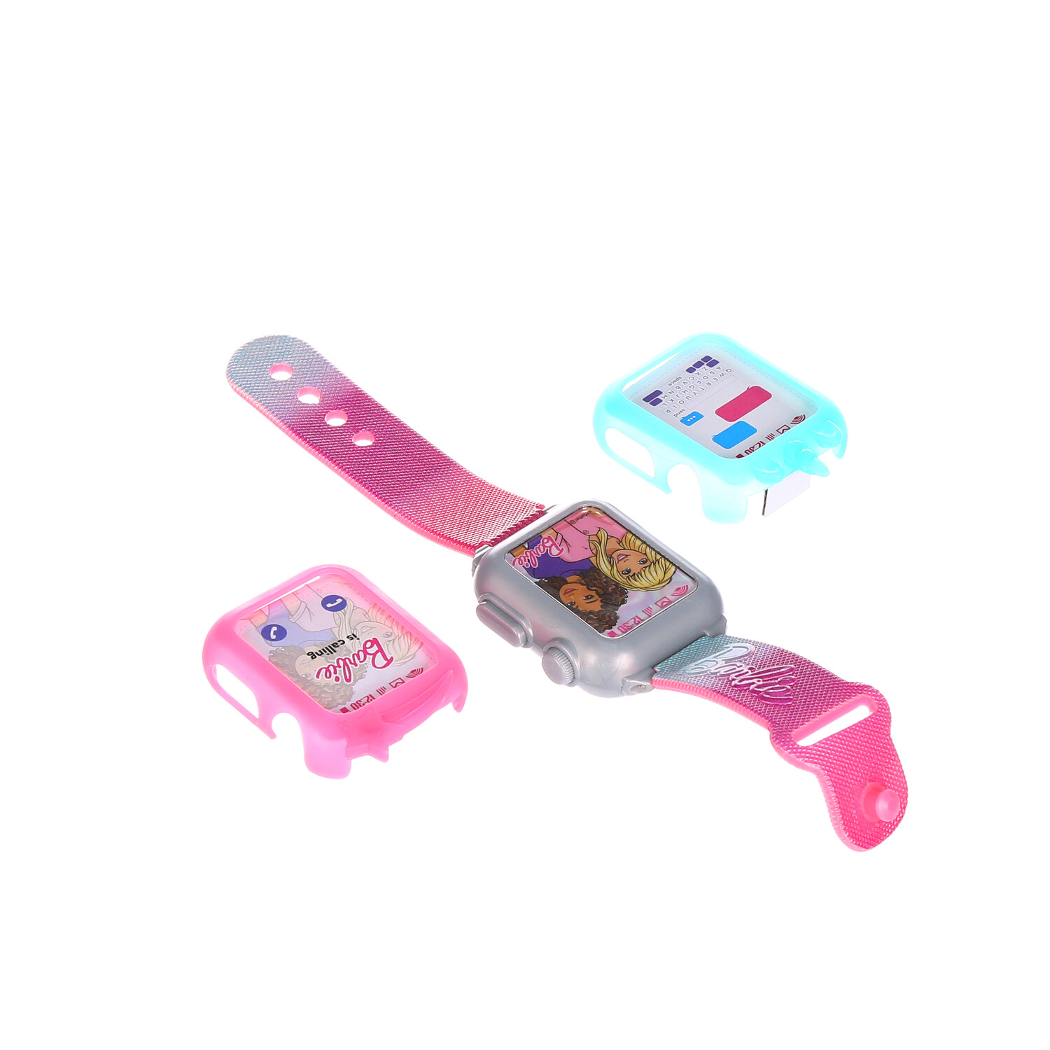 Barbie Unisex Kids Smartwatch & Headphones Set - Pink Bab40008wm, Kids Unisex, Size: One Size