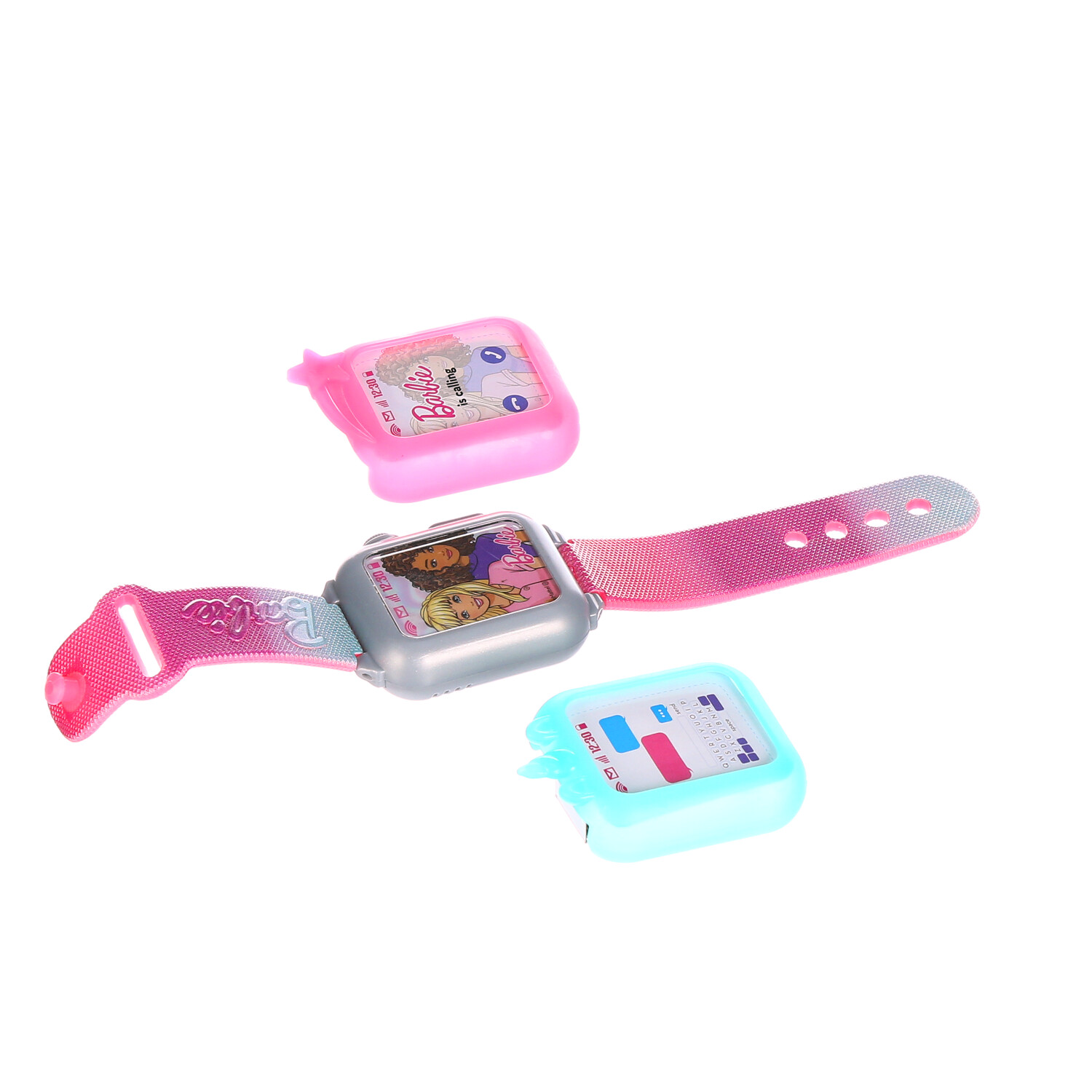 Barbie Unisex Kids Smartwatch & Headphones Set - Pink Bab40008wm, Kids Unisex, Size: One Size