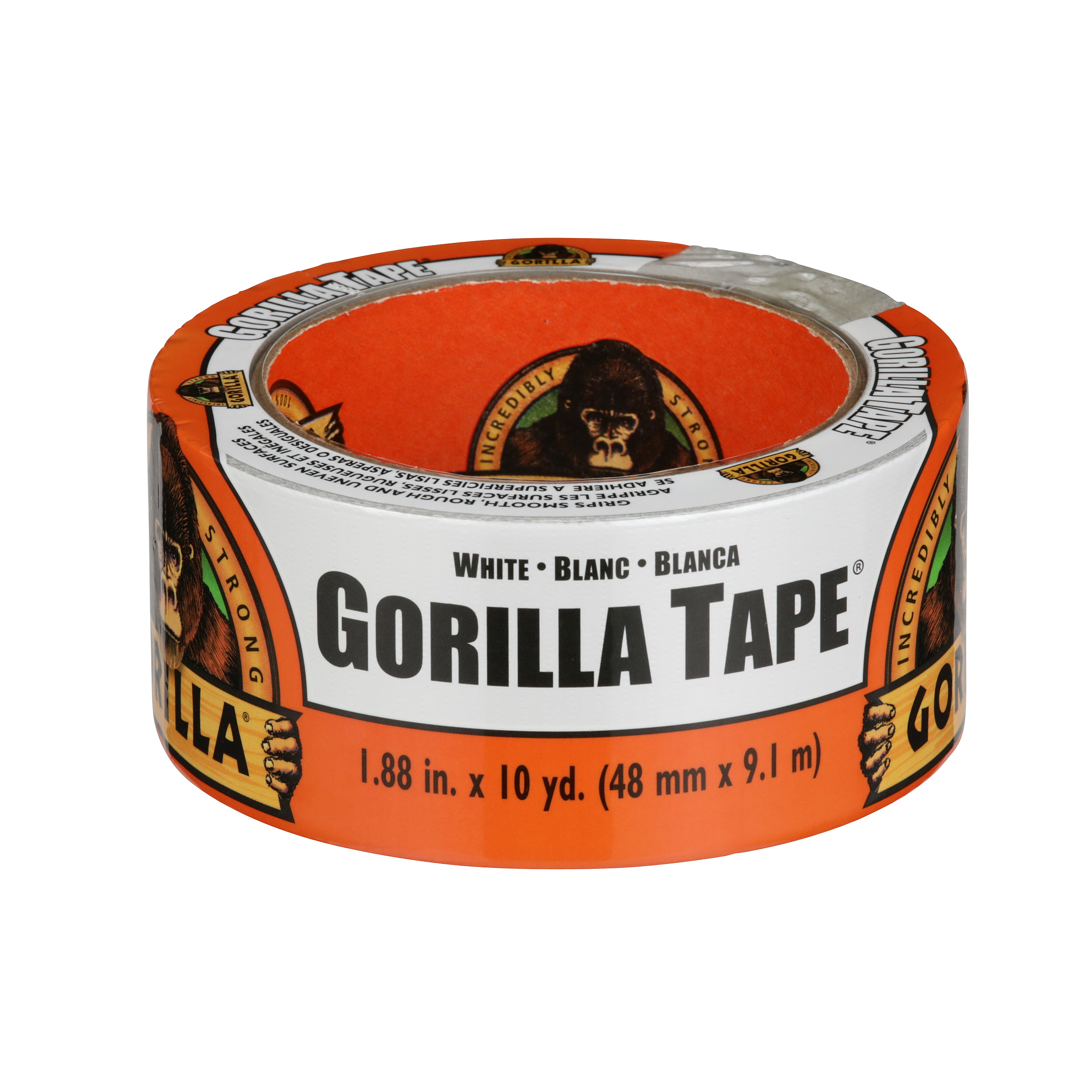 Gorilla Glue White Tape, 10 yd Roll