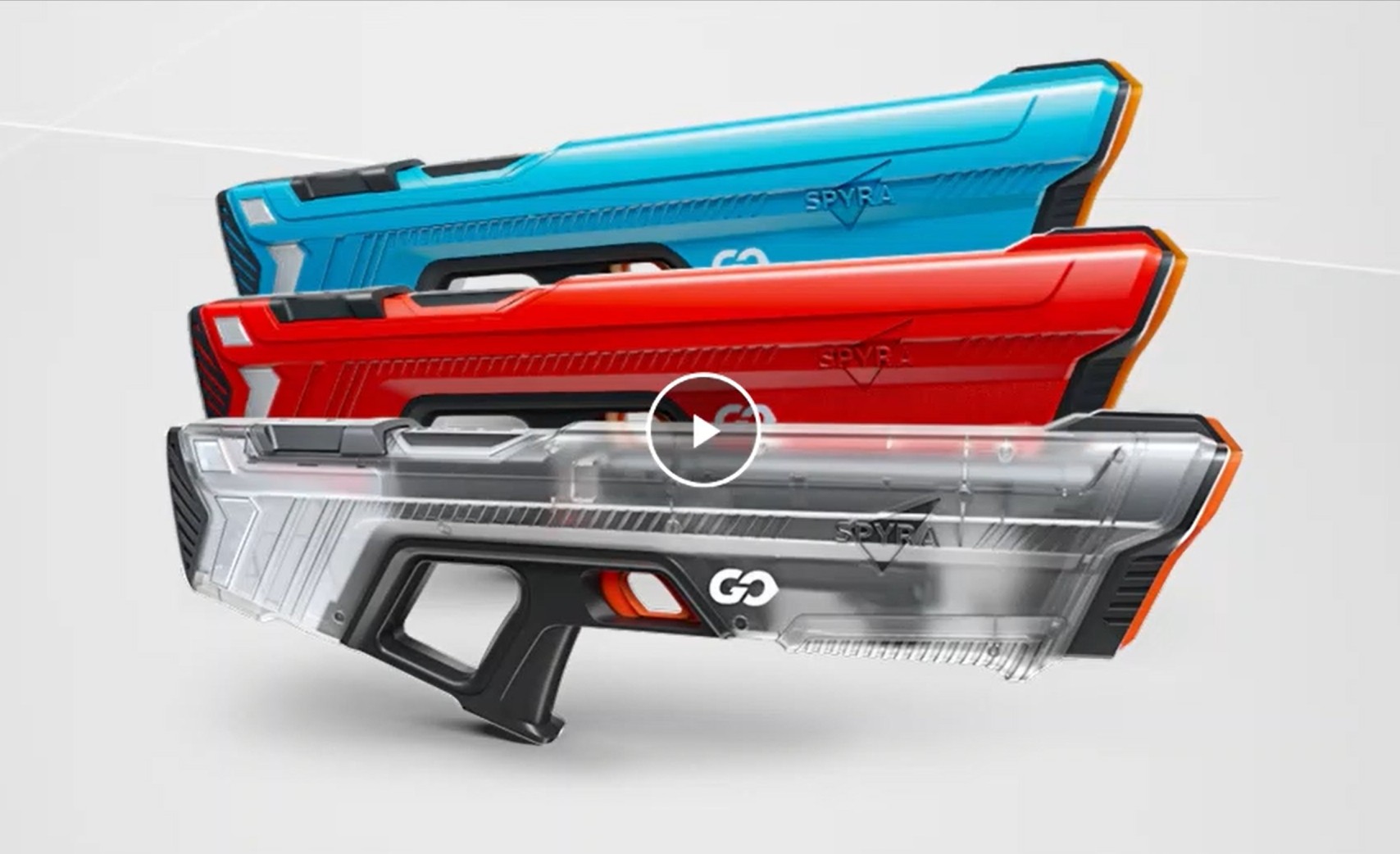 SPYRA™ - SpyraGO Automatic WaterBlaster Toy - Electric Water Gun