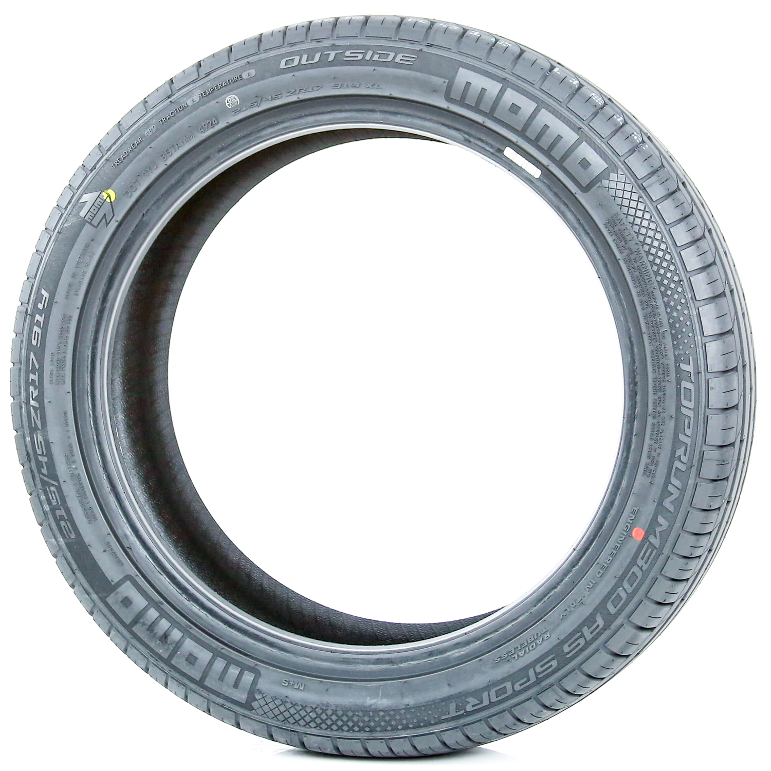 Momo Toprun M300 AS Sport UHP 215/45ZR17 91Y XL Passenger Tire