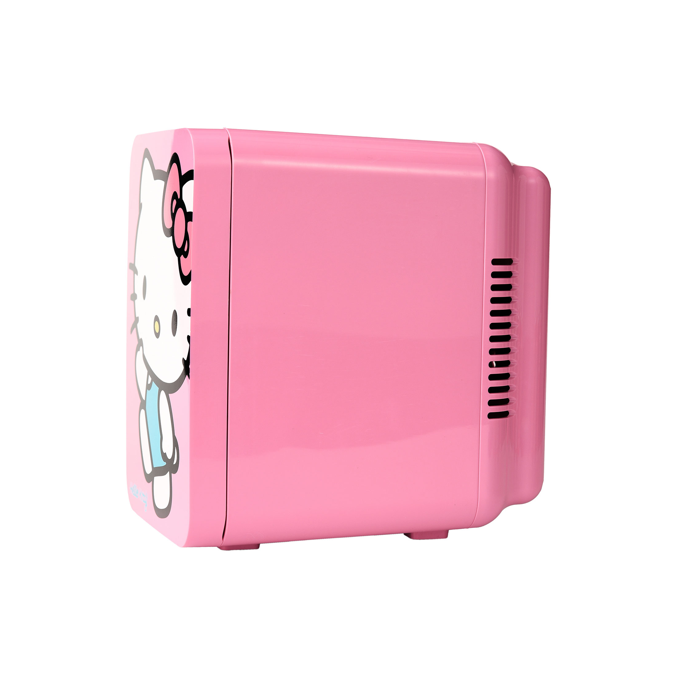 Hello Kitty Pink 6 Can Mini Fridge Thermoelectric Cooler 4 Litre