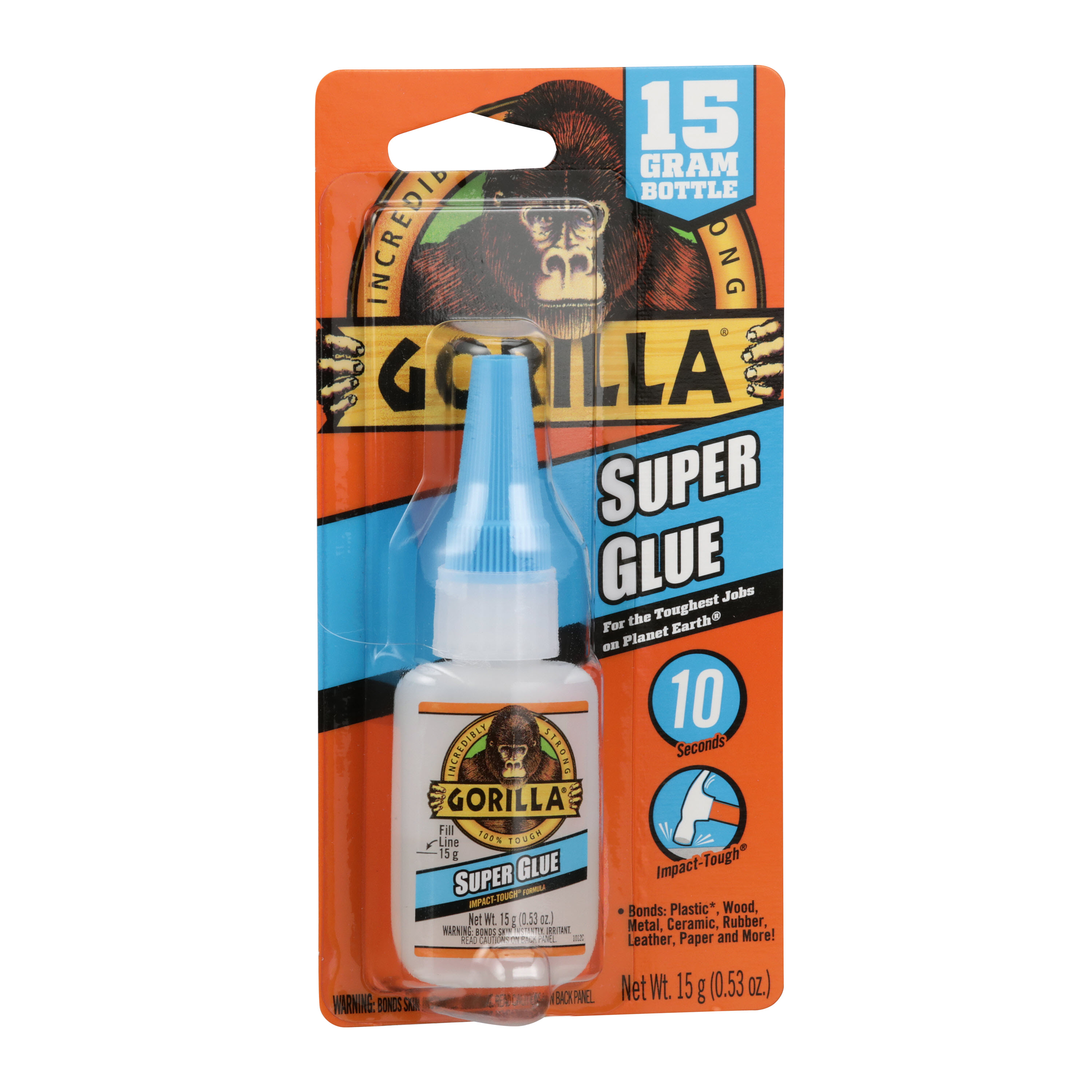 Gorilla Glue Super Glue 15g Bottle