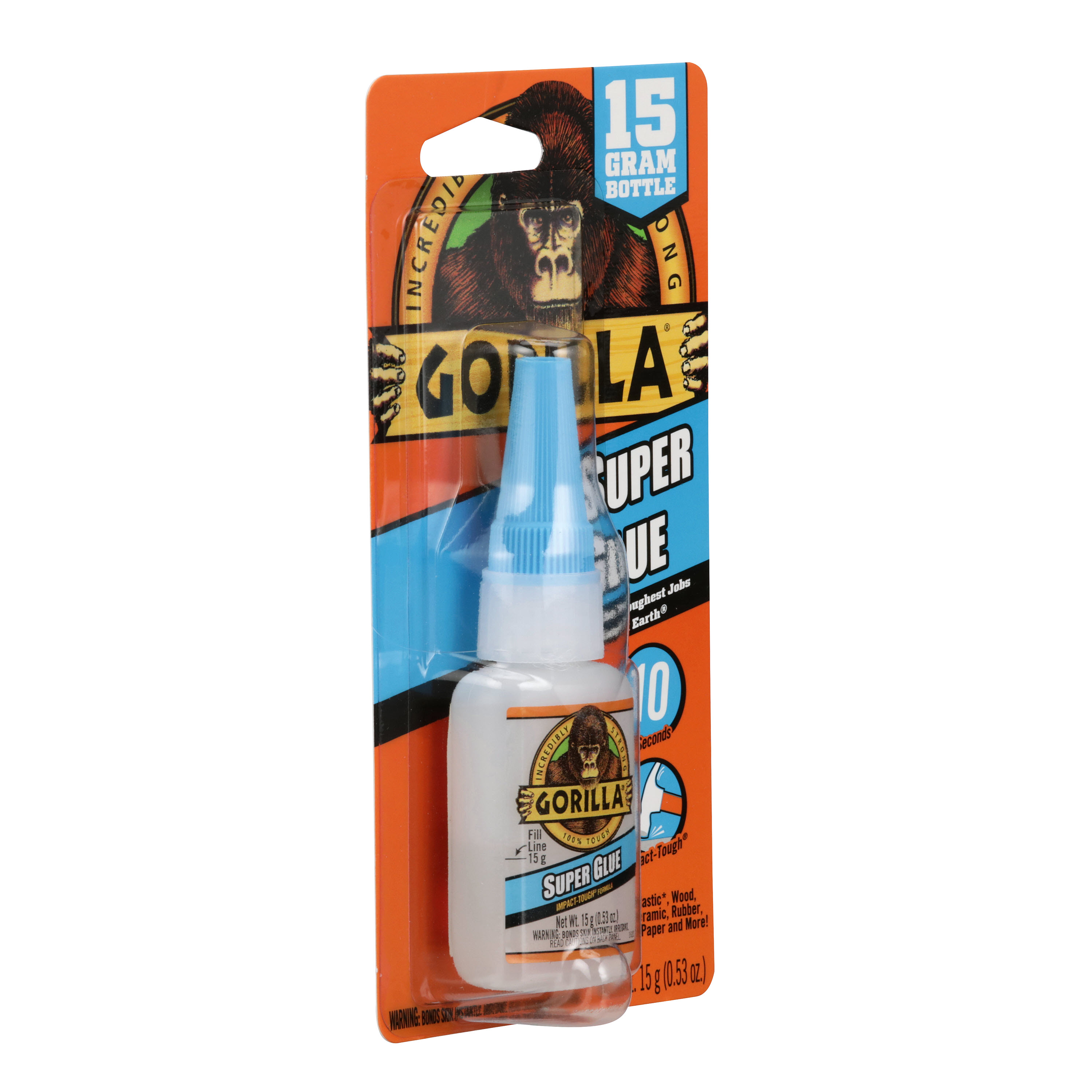 Pegamento Instantáneo GORILLA Super Glue - 15gr