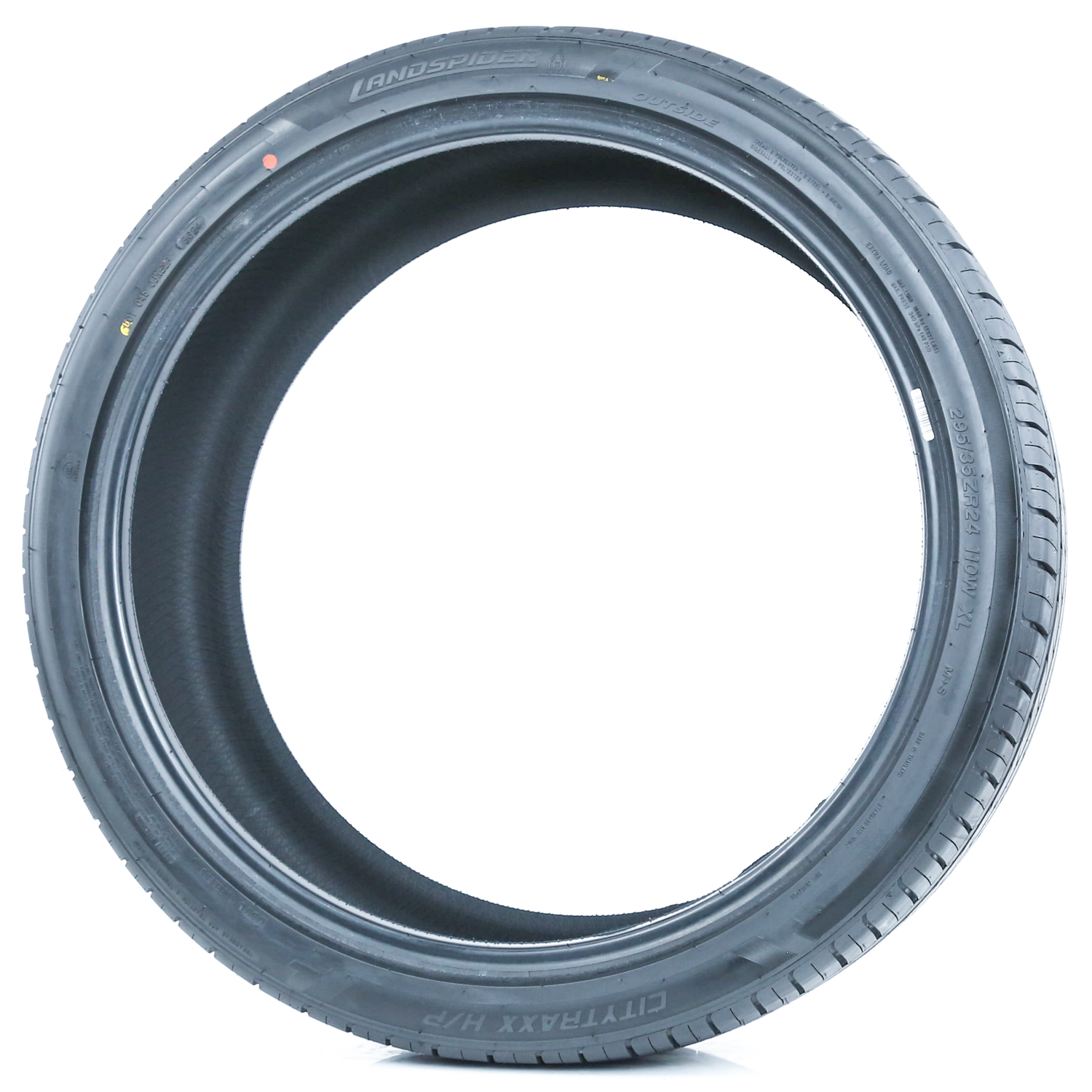 4 295/35R24 110W XL Landspider City Traxx HP A/S Performance Tire | BGP050 | SUV | Black