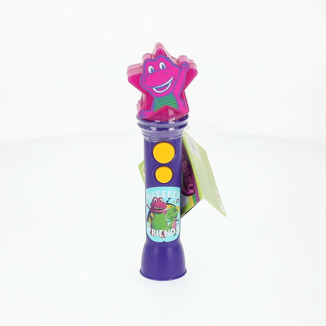 Barney Sing Along Microphone, Includes Built-in Music and Lights