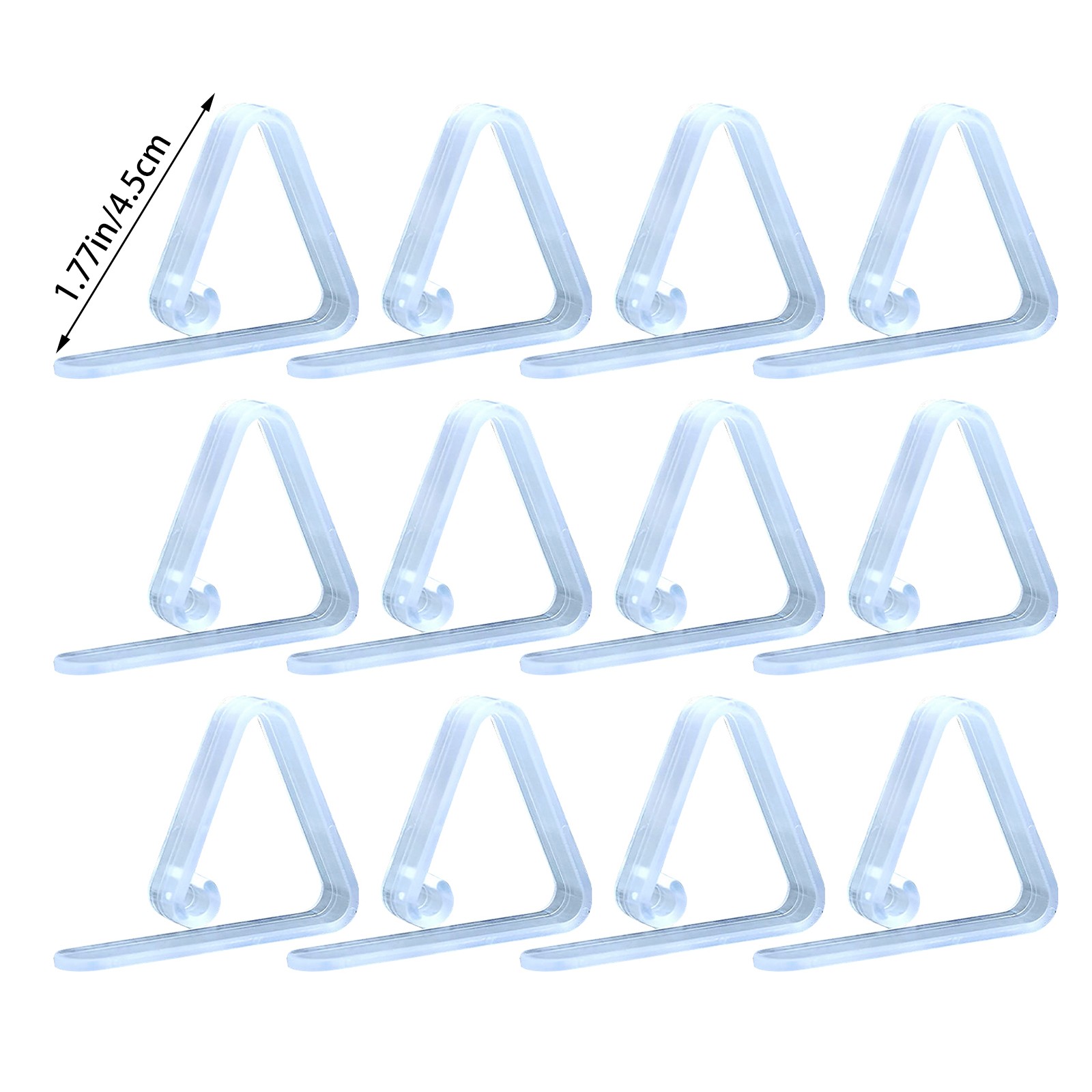 thumbnail video image 2 of Fixing Clip 100 Pieces Transparent Clear Tablecloth Clips Plastic Table Cloth Clips Table Clips For Tablecloths，Tablecloth Holders Clips For Home Picnic Indoor And Outdoor Party Tablecloth Fix, 2 of 10