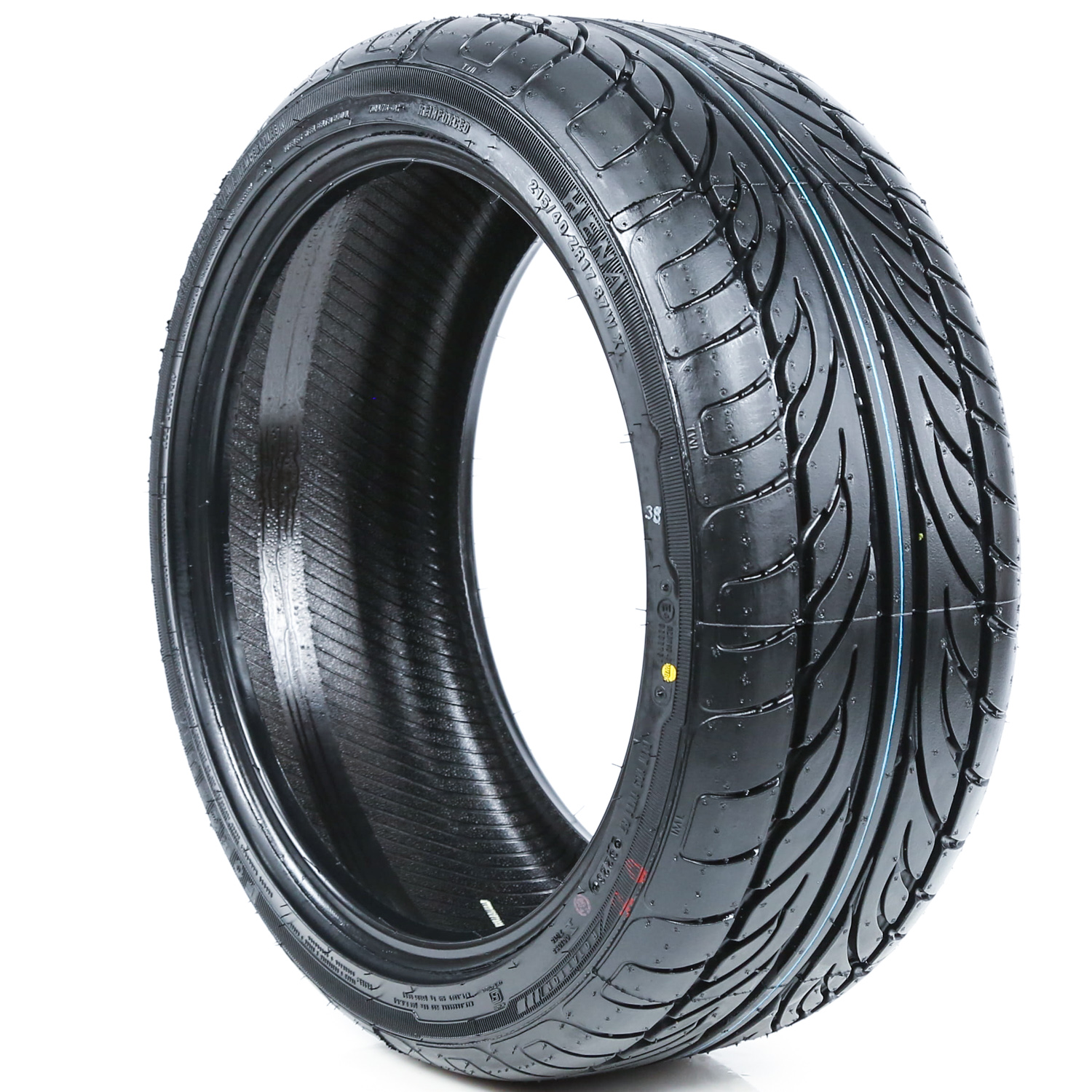 Set Of 4 (FOUR) Accelera Phi-R 215/45ZR17 215/45R17 91W XL A/S High Performance Tires Fits: 2011 - View #7