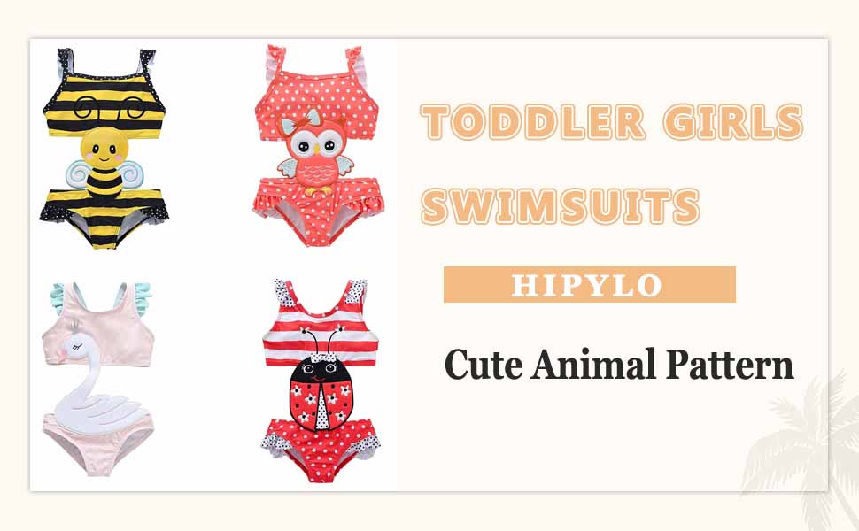 thumbnail video image 2 of HIPYLO Baby Boy Swimsuit Toddler Swimsuit Girl Bikini Rash Guard Baby 3 Month Baby Girl Clothes Baby Clothes for Girls 0-3 Months Infant Girl, Yellow 0-12 Months, 2 of 4