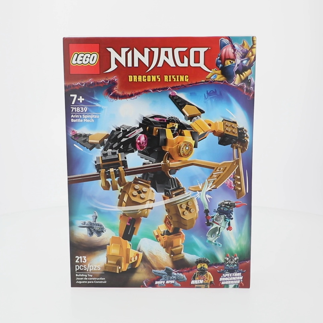 LEGO NINJAGO Arin's Spinjitzu Battle Mech Building Toy - Ninja