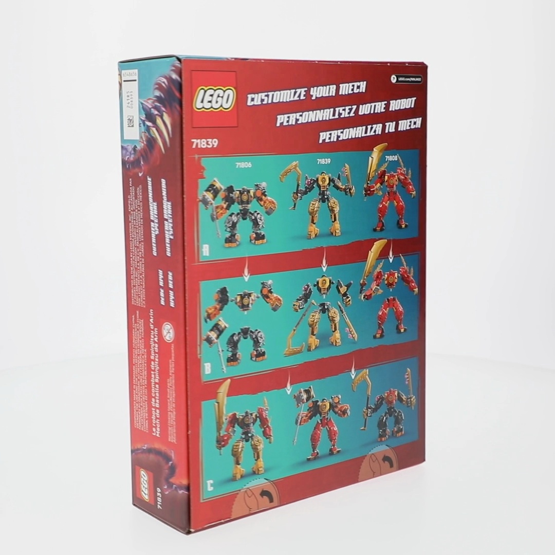 LEGO NINJAGO Arin's Spinjitzu Battle Mech Building Toy - Ninja