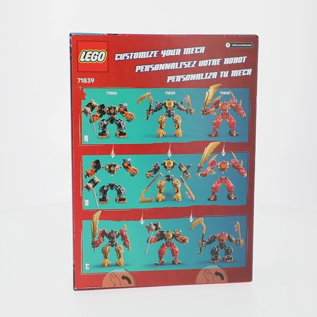 LEGO NINJAGO Arin's Spinjitzu Battle Mech Building Toy - Ninja