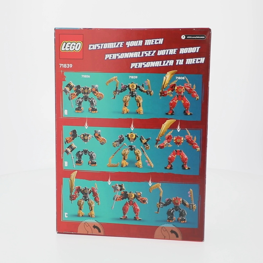 LEGO NINJAGO Arin's Spinjitzu Battle Mech Building Toy - Ninja