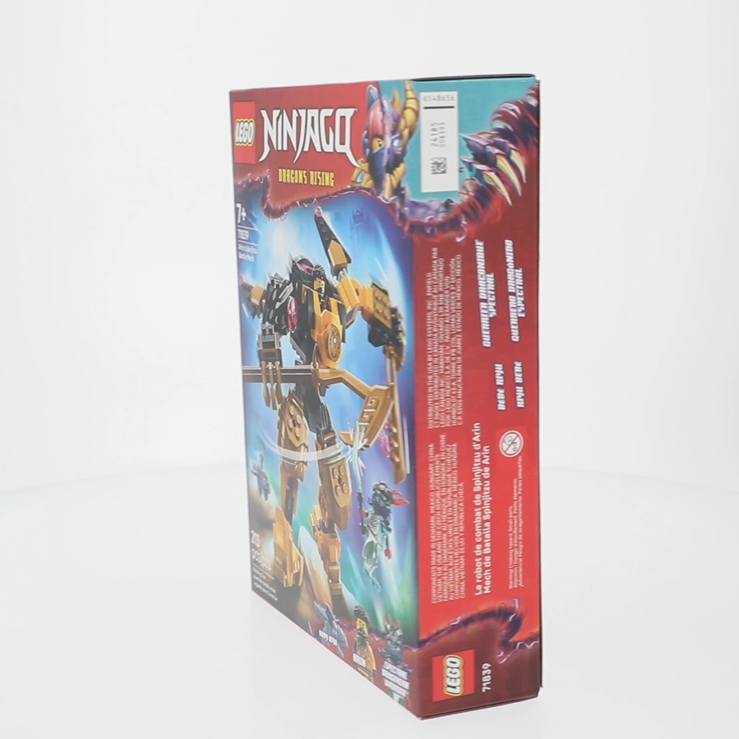 LEGO NINJAGO Arin's Spinjitzu Battle Mech Building Toy - Ninja