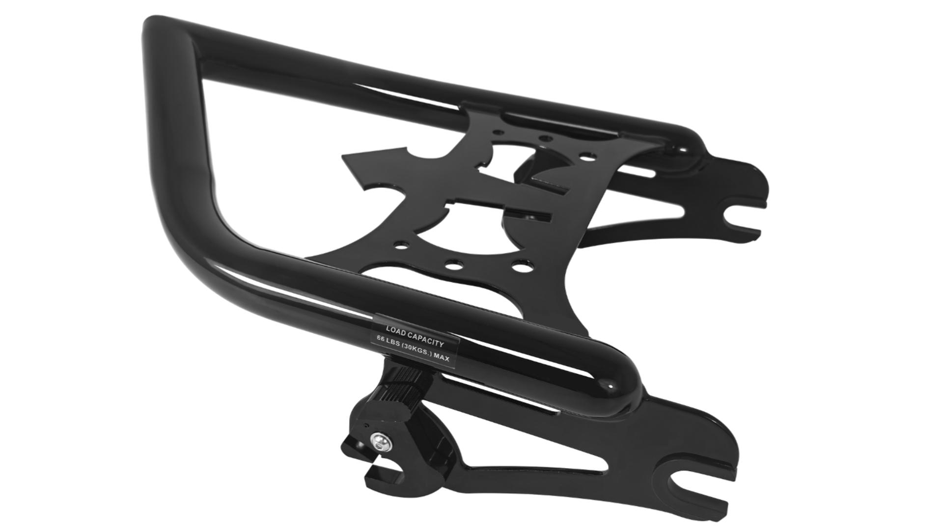 thumbnail video image 2 of Detachable Luggage Rack for Harley Touring Models 2009-2025 Street Glide Road Glide Electra Ultra Limited Road King CVO, 2 of 10