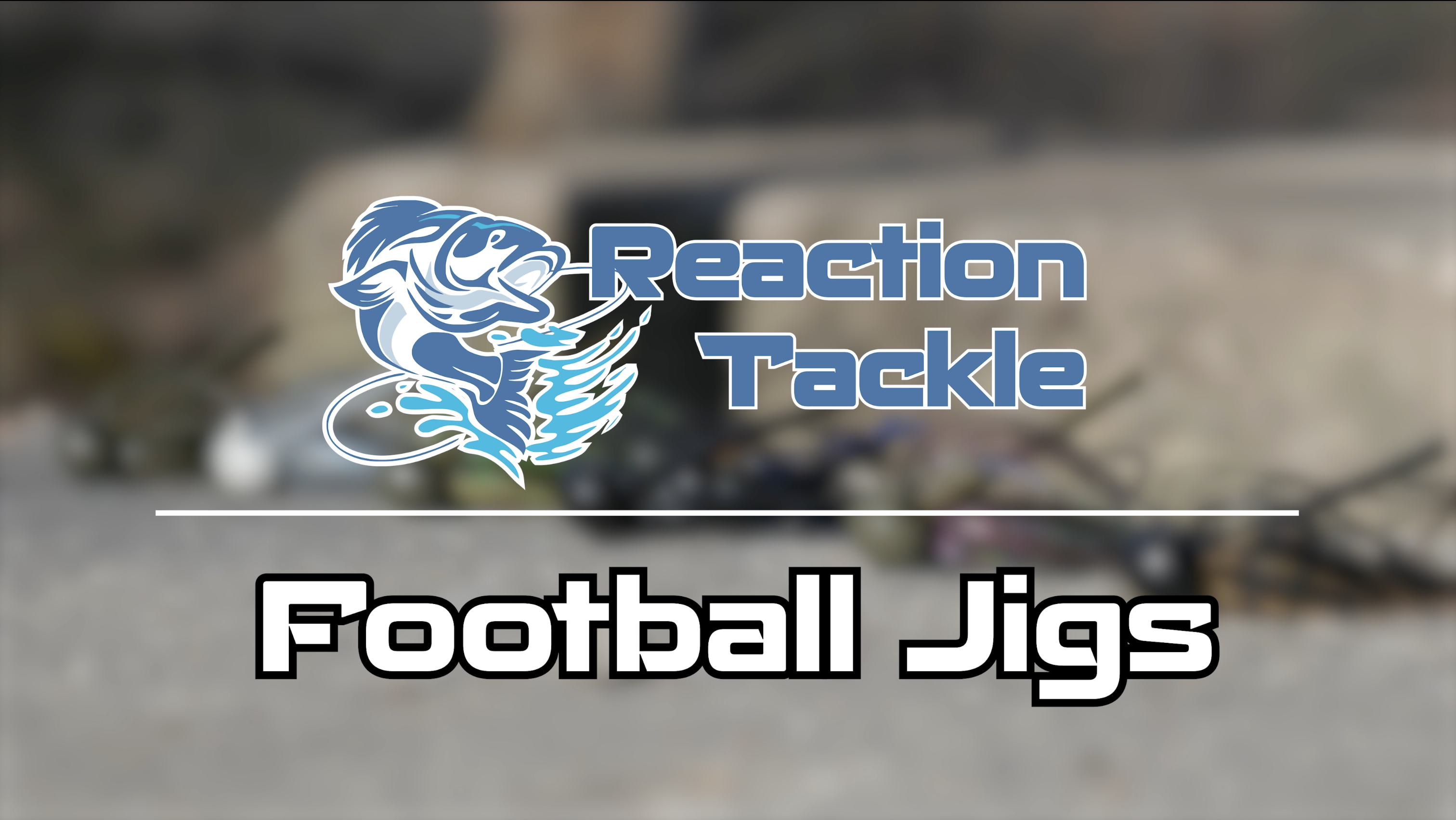 thumbnail video image 2 of Reaction Tackle Football Jig (3-pack) 1/4 oz Black/Blue, 2 of 8
