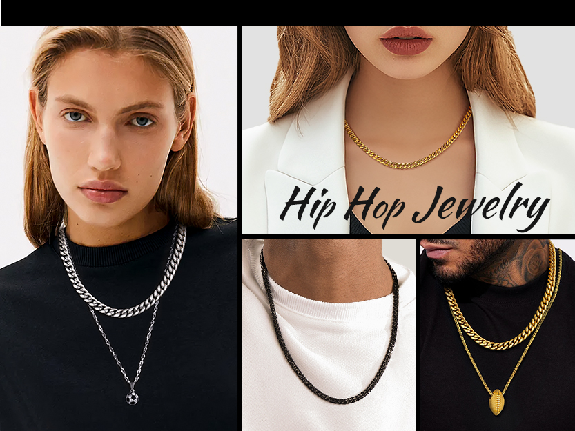 thumbnail video image 2 of PROSTEEL Cuban Chain for Men 14K Gold Plated 6mm Miami Cuban Necklace 20 Inch Hip Hop Mens Gift for Birthday, 2 of 8