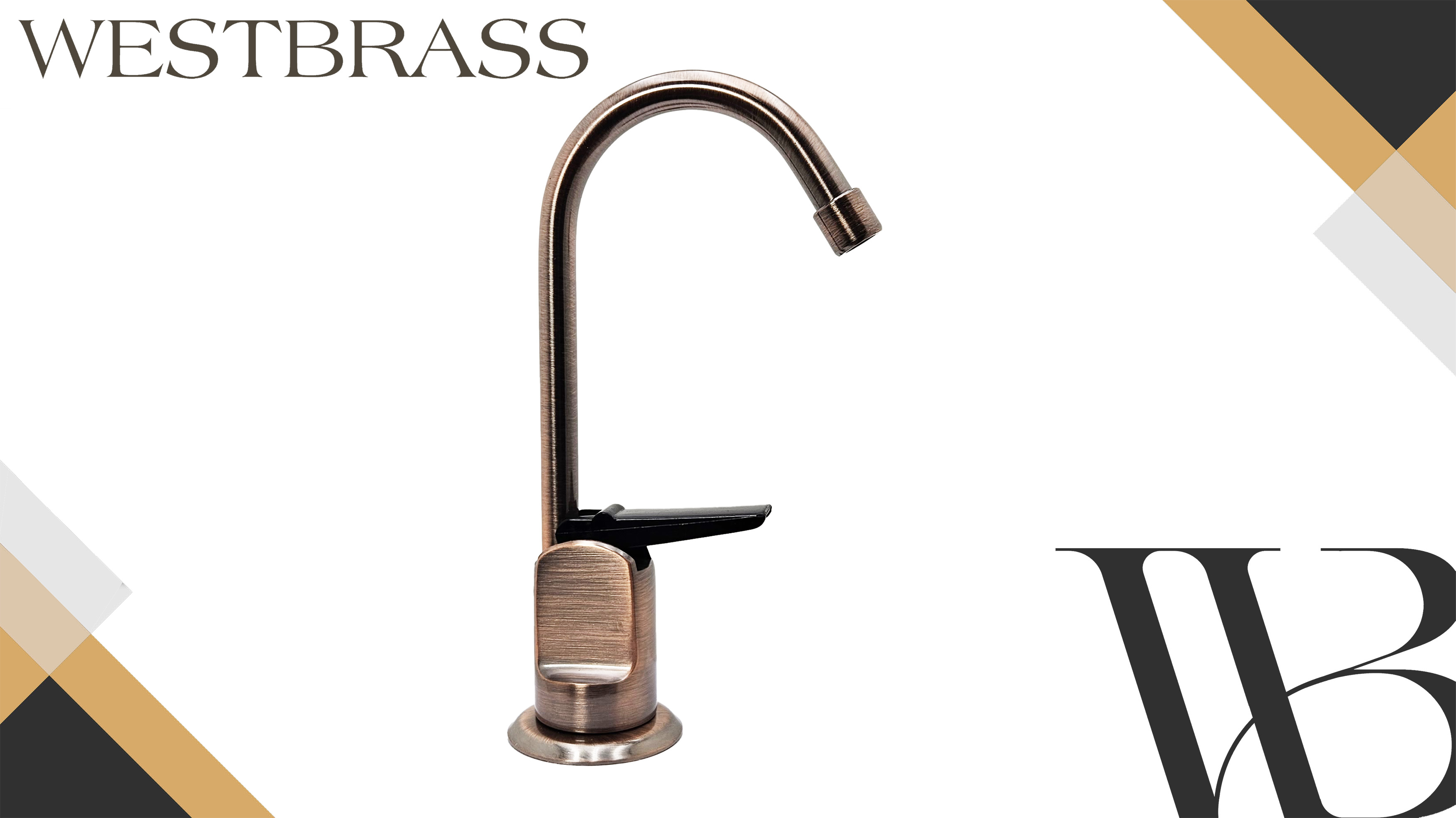 thumbnail video image 2 of Westbrass C0127-11 6" Touch-Flo Style Pure Cold Water Dispenser Faucet Kit with Under Sink In-line Filter Unit and 2-Pack Replacement Cartridges, Antique Copper, 2 of 12