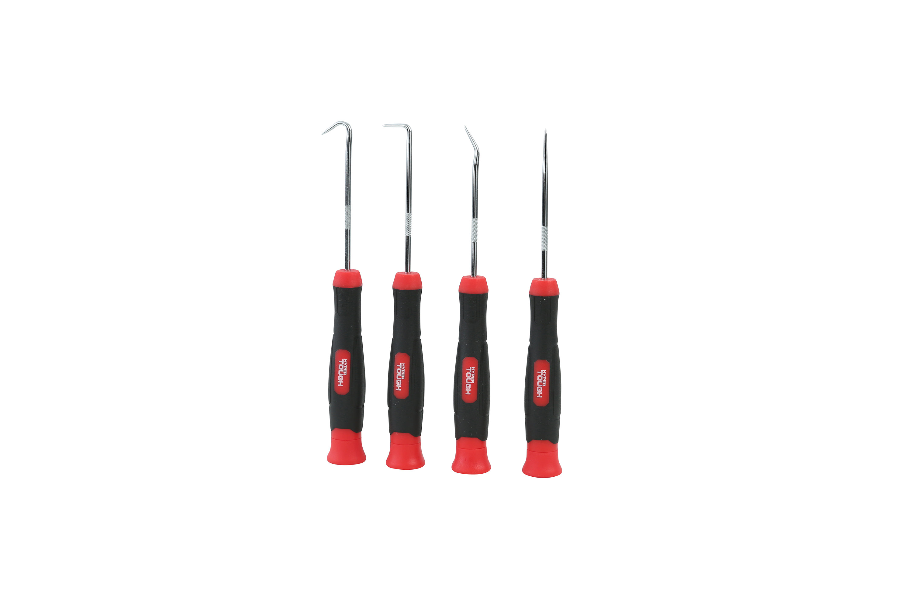 Hyper Tough 4-Piece Set. Curved Hook, Complex Hook, 90