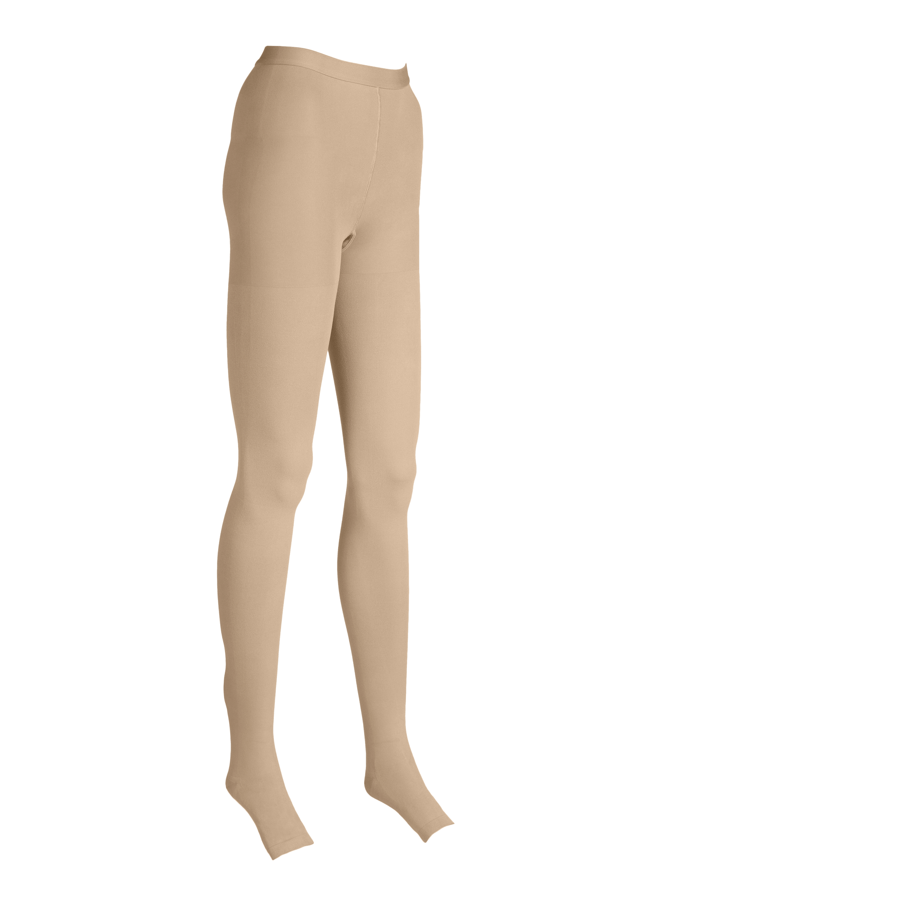 Extra Wide Womens Open Toe Compression Pantyhose 20-30 mmHg