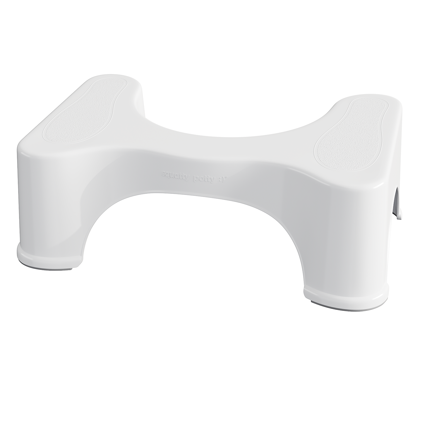 Squatty Potty Moonlight Toilet Stool with Motion & Light Activated Night  Light, White 7 Inch