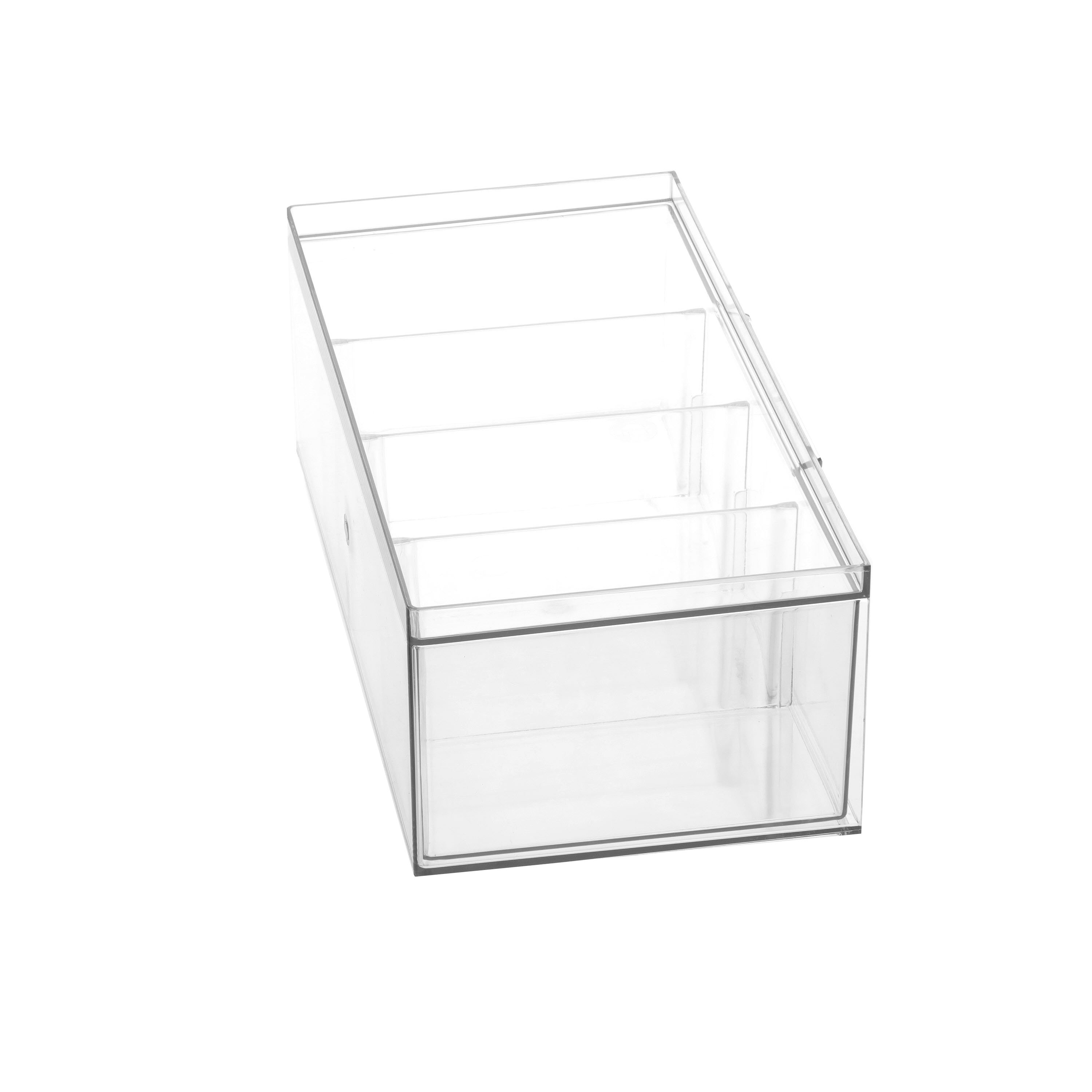 iDesign Crisp Tea Storage Organizer - Clear