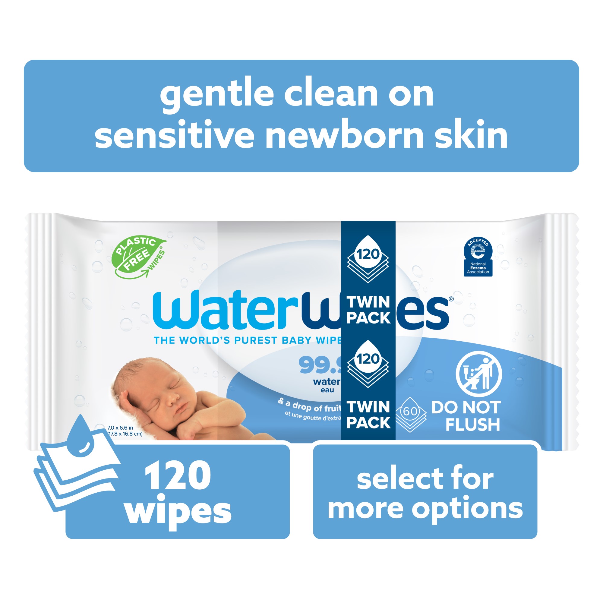 Huggies Walmart Unscented Baby Wipes Pack 56 Huggies Natural Care