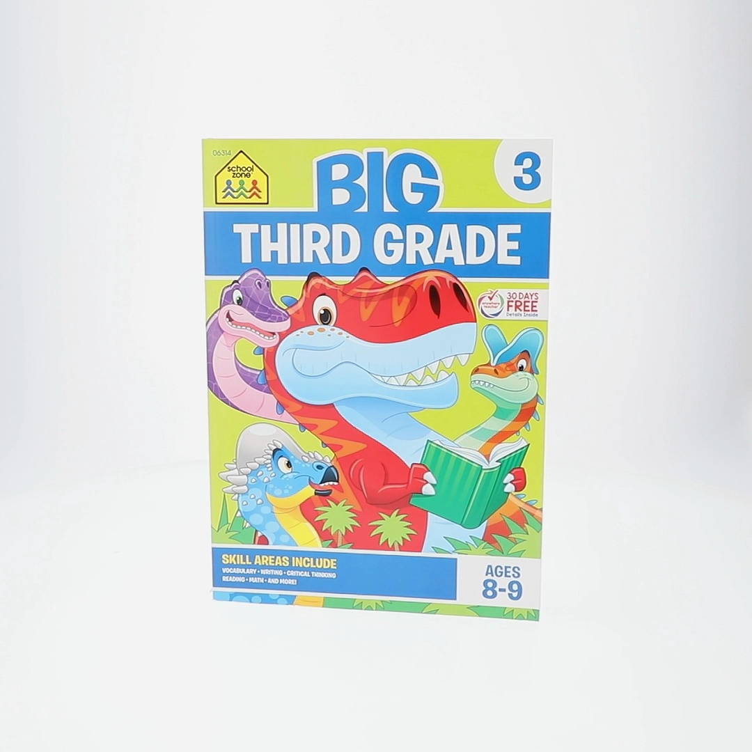 School Zone, Big Third Grade Workbook, ISBN 9781589479265
