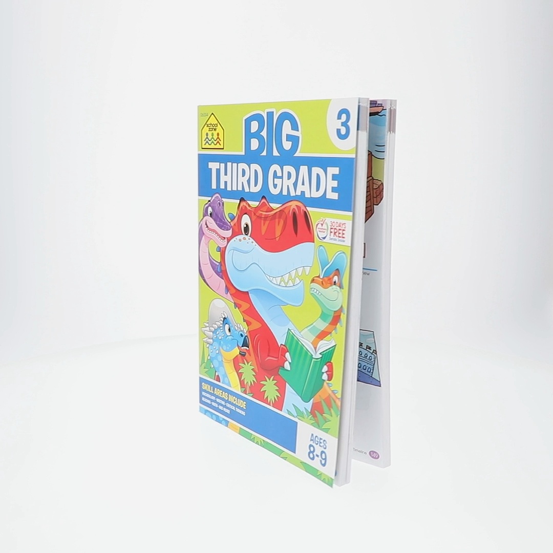 School Zone, Big Third Grade Workbook, ISBN 9781589479265