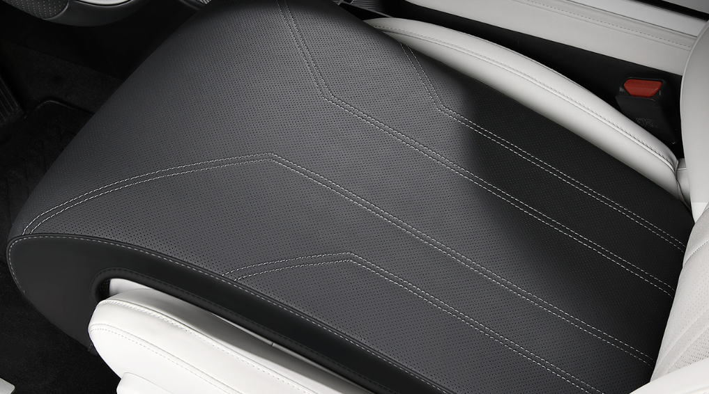 thumbnail video image 2 of FLORICH Car Seat Extender Leg Support Cushion for Driver Seat and Office Chair, Leather, Memory Foam Car Seat Cushion - Comfortable Support for Long Drives, Brown, 2 of 11