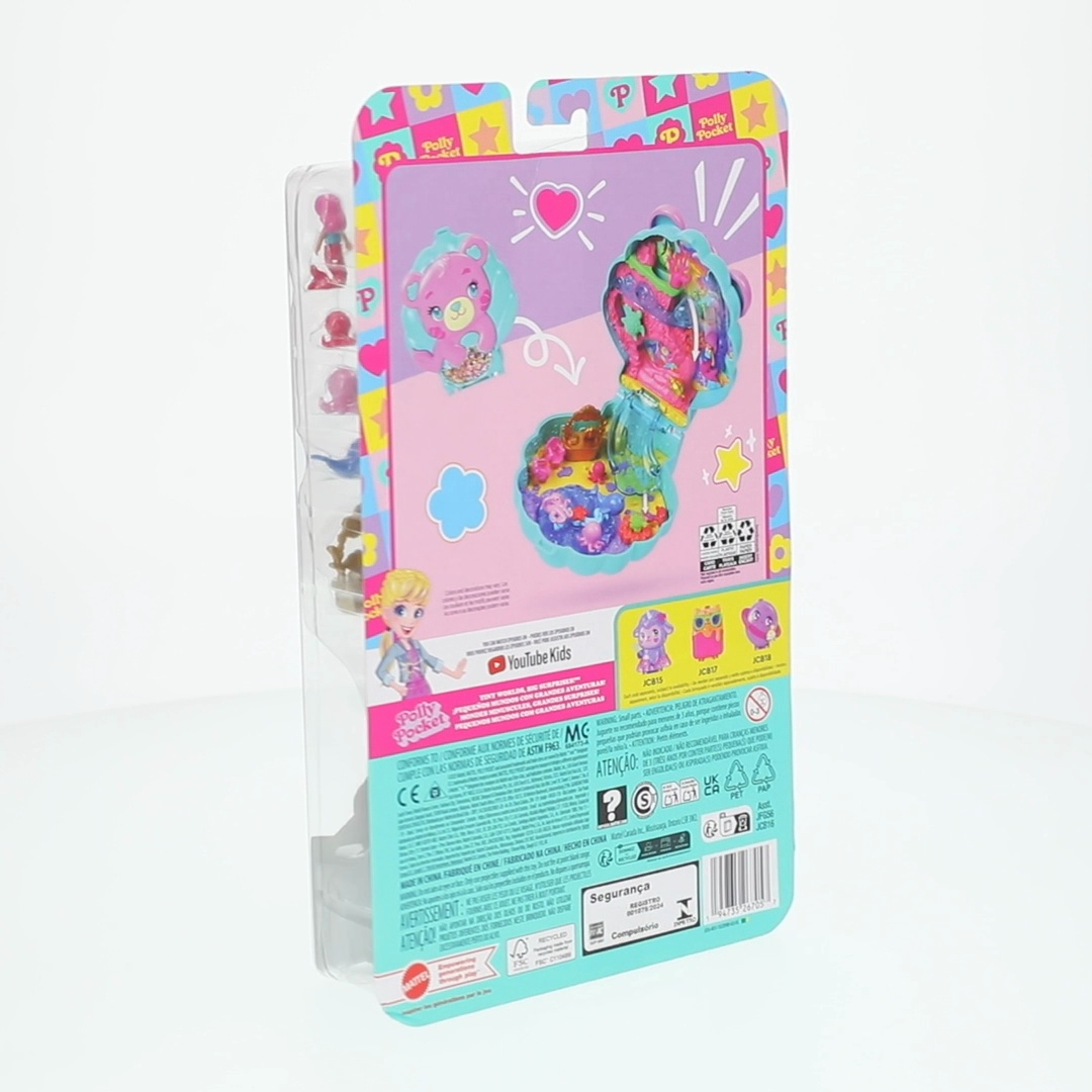 Polly Pocket Dolls and Playset, Glitter Island Martinique