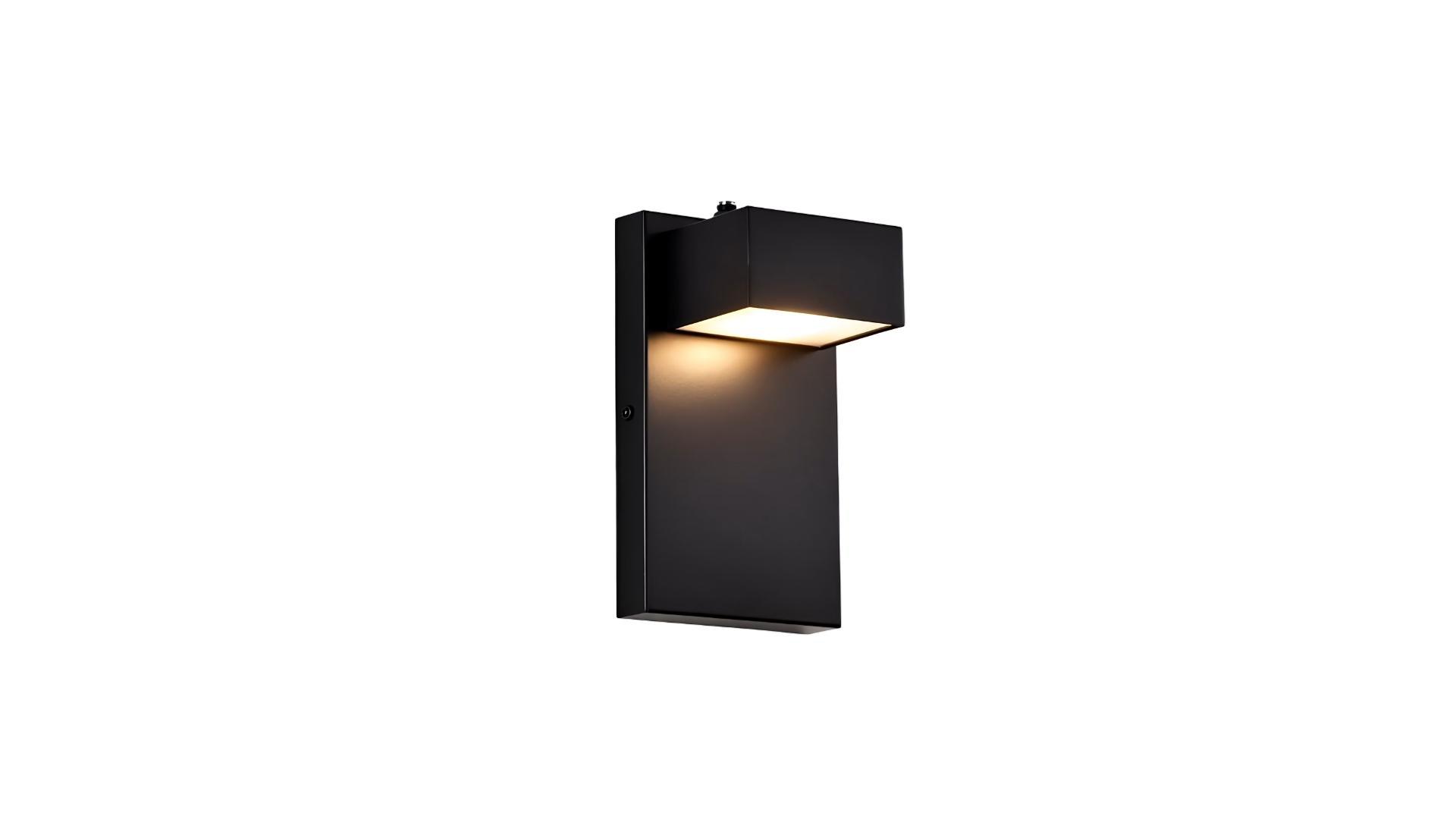 thumbnail video image 2 of Outdoor Wall Sconce with Dusk to Dawn Sensor,3000K Warm White,LED Waterproof Black Outdoor Porch Light Fixture for House, Garage, Entryway, 2 of 11