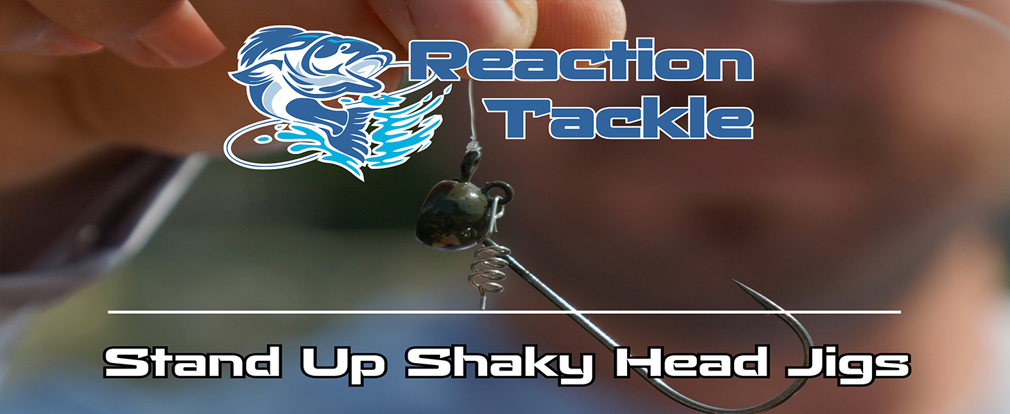 thumbnail video image 2 of Stand-Up Shaky Head Jig, KIT w/case, 5 of each size, Black, 2 of 5