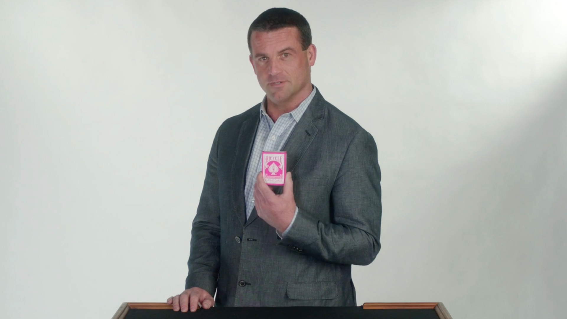 thumbnail video image 2 of Pink Bicycle Playing Cards Deck by Magic Makers, 2 of 6