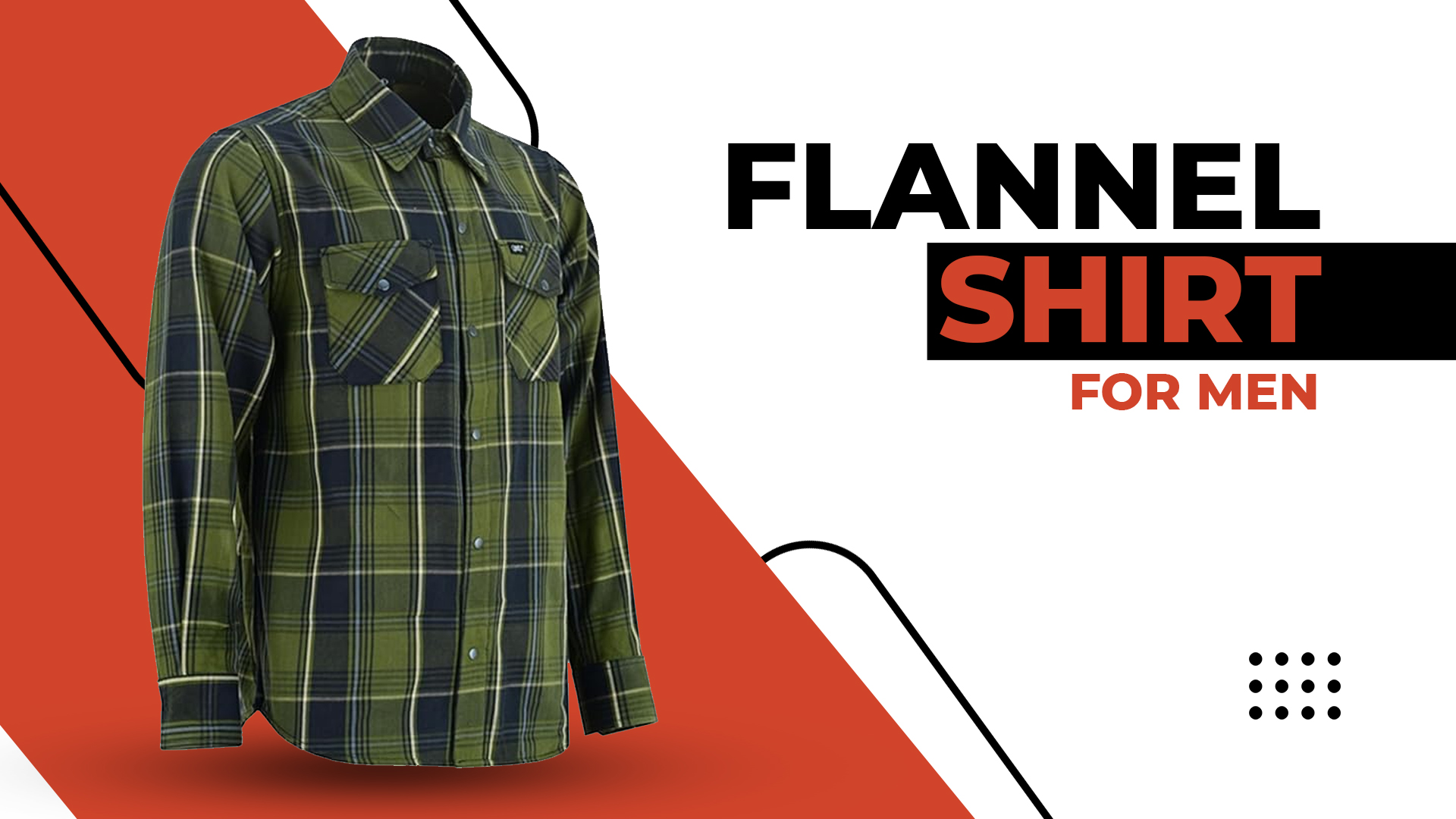 thumbnail video image 2 of Daniel Smart Men Cotton Flannel Plaid Shirts - Regular Fit Long Sleeve Button Down Casual Shirts with Front Chest Pockets, 2 of 8