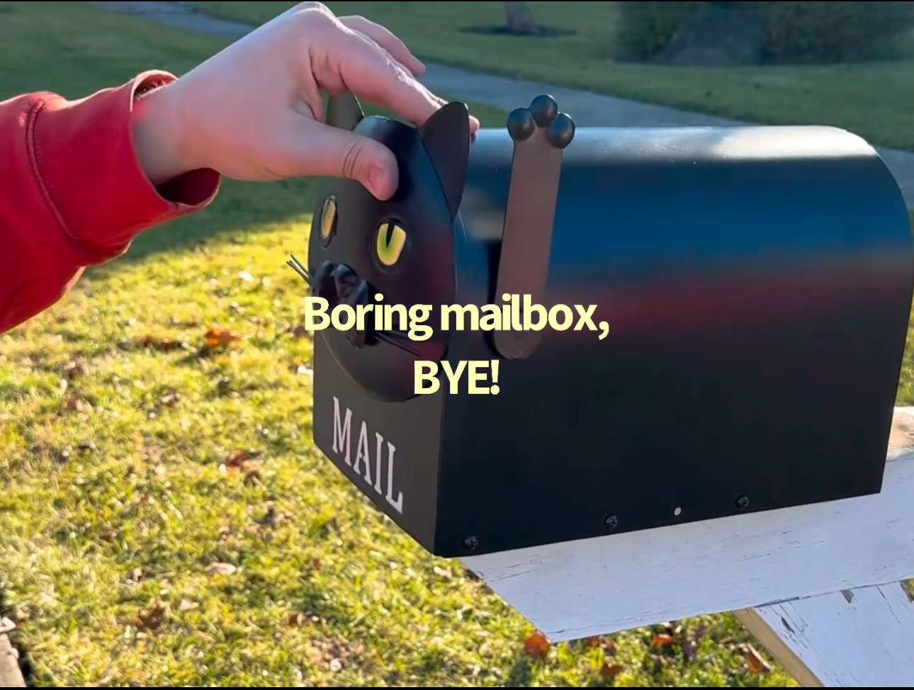 thumbnail video image 2 of Made Easy Kit Metal Mailbox Animal Design - Fast Straight Forward Post Mounting Bracket Install - Durable All Weather Rust Resistant - Letters, Mail, Small Packages, 2 of 7