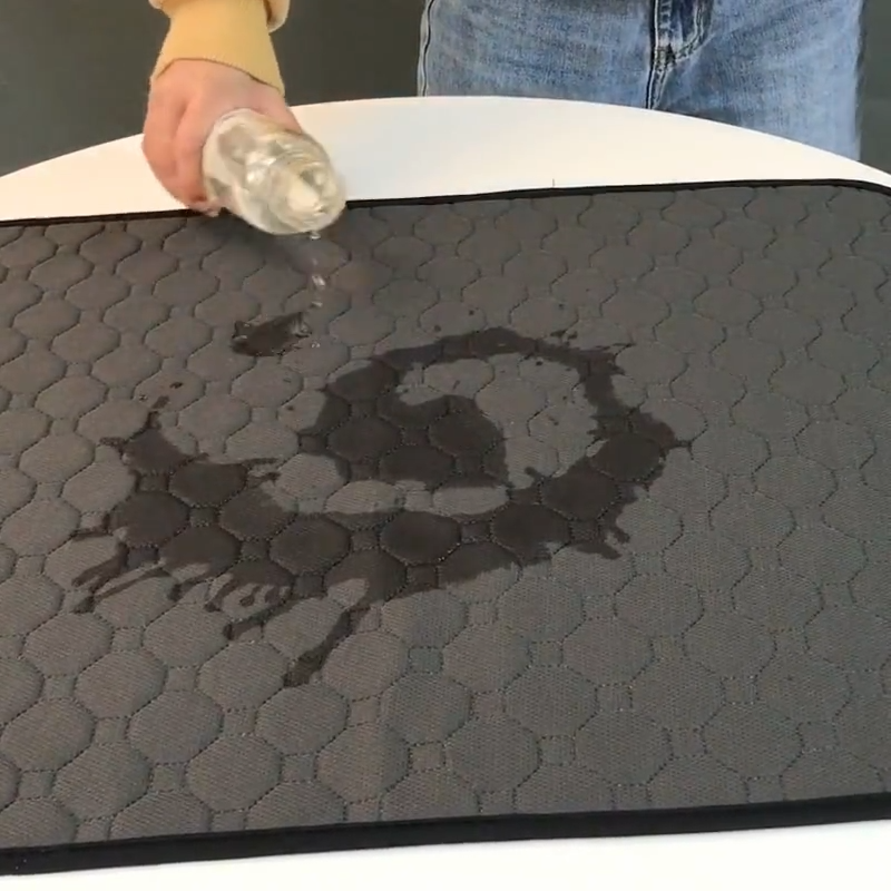 thumbnail video image 2 of Dogs Self Cooling Mat Pet Cool Pads Blanket Summer Hot Weather Sleeping Kennel Mat,Washable Ice Silk Sleep Mat Pad Non-Toxic Breathable for Large Dogs Cats No Water, 2 of 8