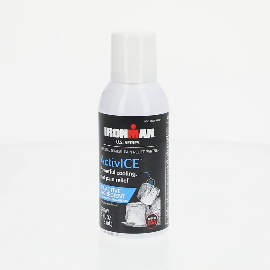 Medline Ironman ActivICE Cooling Spray, Topical Pain Relief for