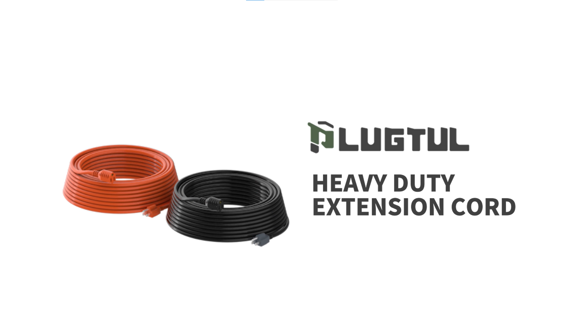 thumbnail video image 2 of PLUGTUL 25 FT Outdoor Extension Cord, 16 Gauge 3 Prong Extension Cord Black, Indoor Outdoor Use, SJTW, ETL Listed, 2 of 9