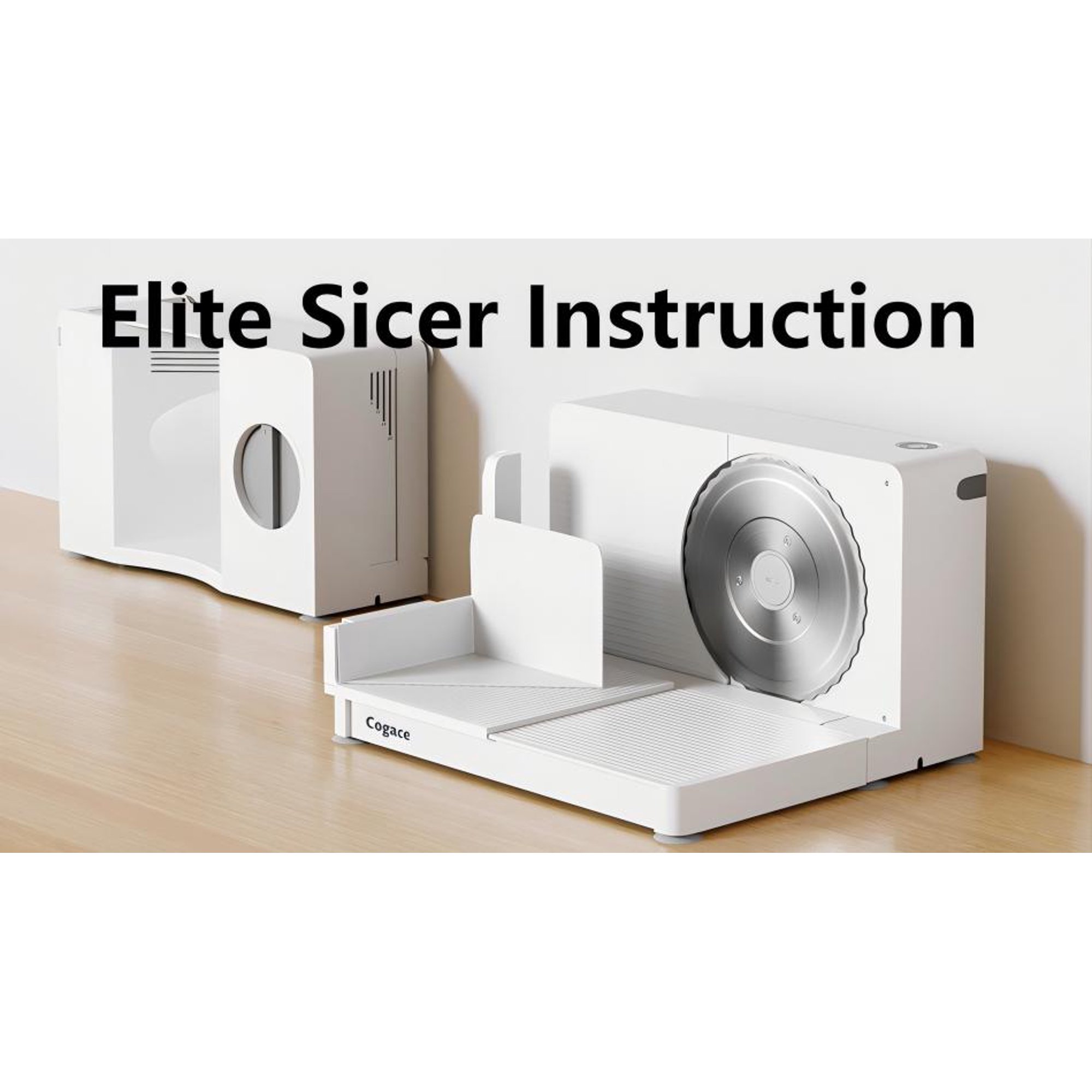 Foldable Meat Slicer, Electric Food Slicer with RSG 6.7" Stainless Steel Blade, Child Lock Protection, 0-20mm Adjustable Thickness, Food Slicer Machine for Meat Cheese Bread Fruits and Vegetables